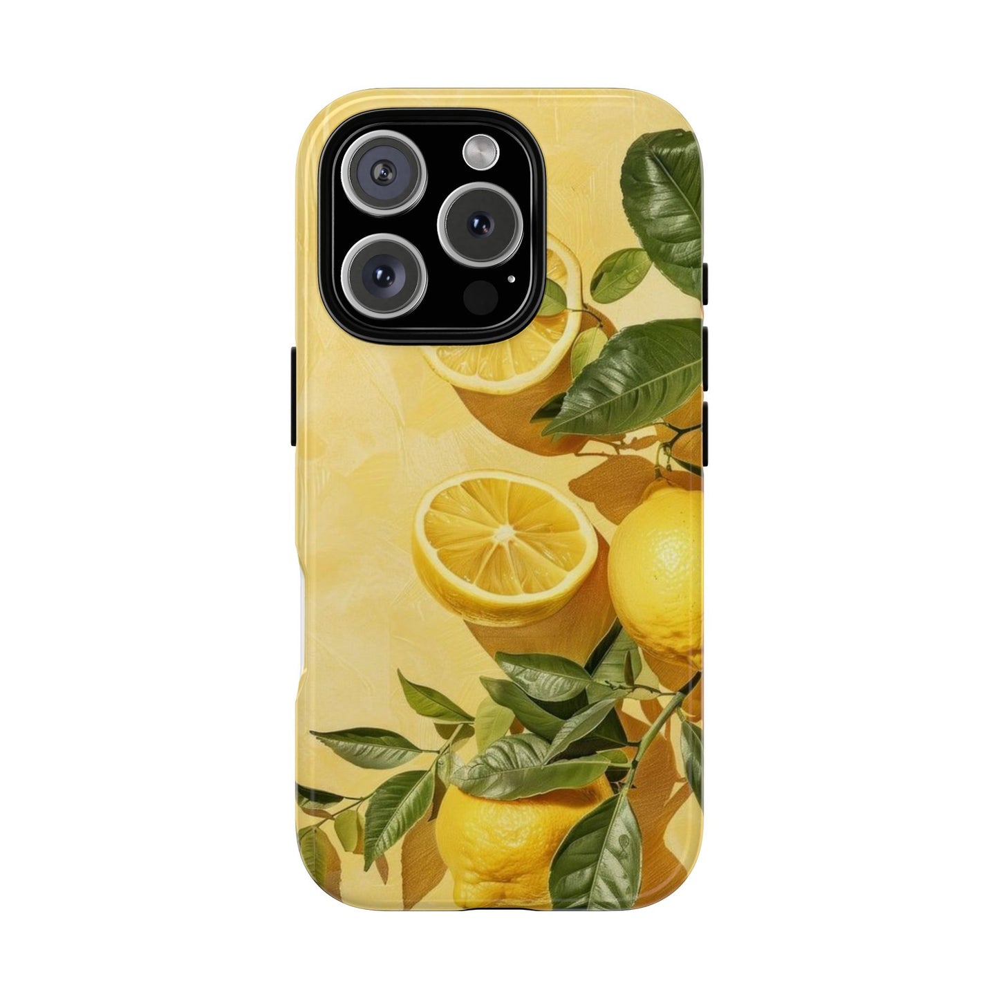 Lemon Wall iPhone Case