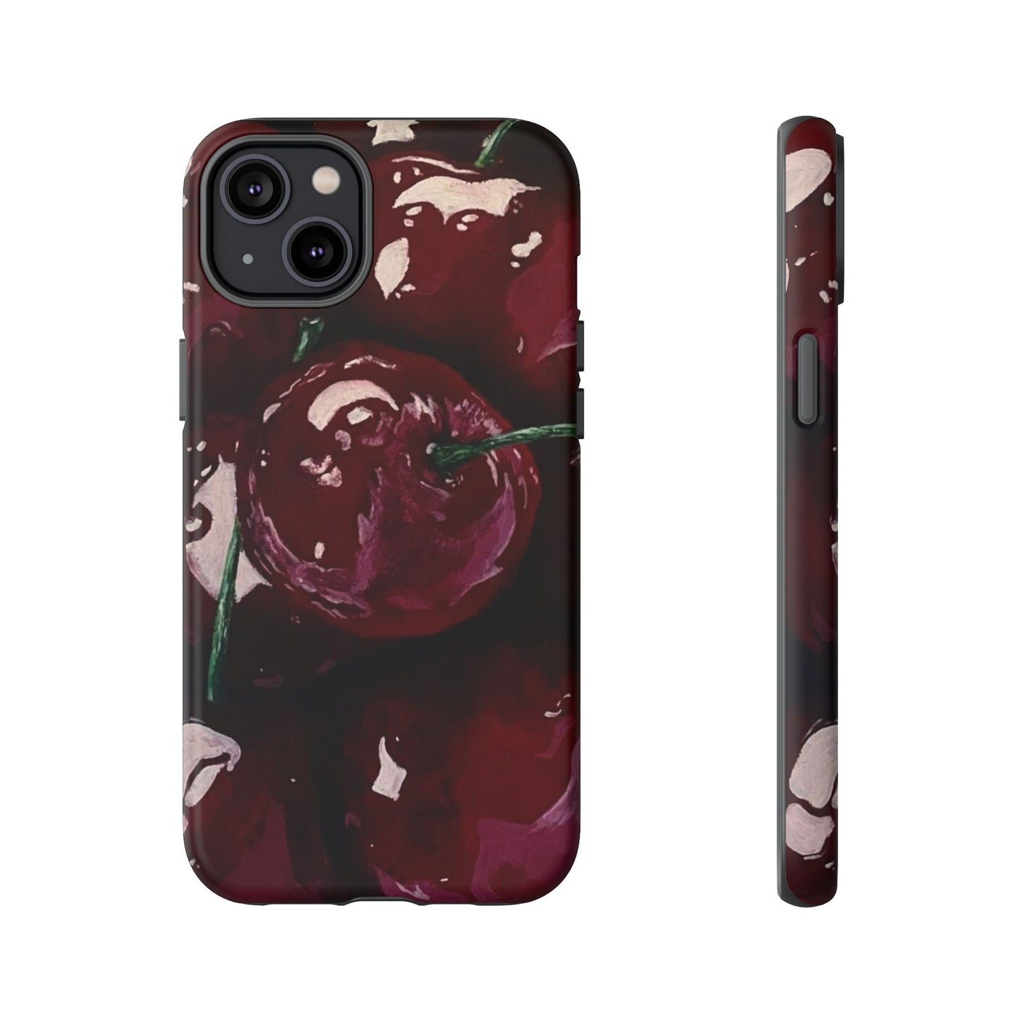 Cherry Painting iPhone Case