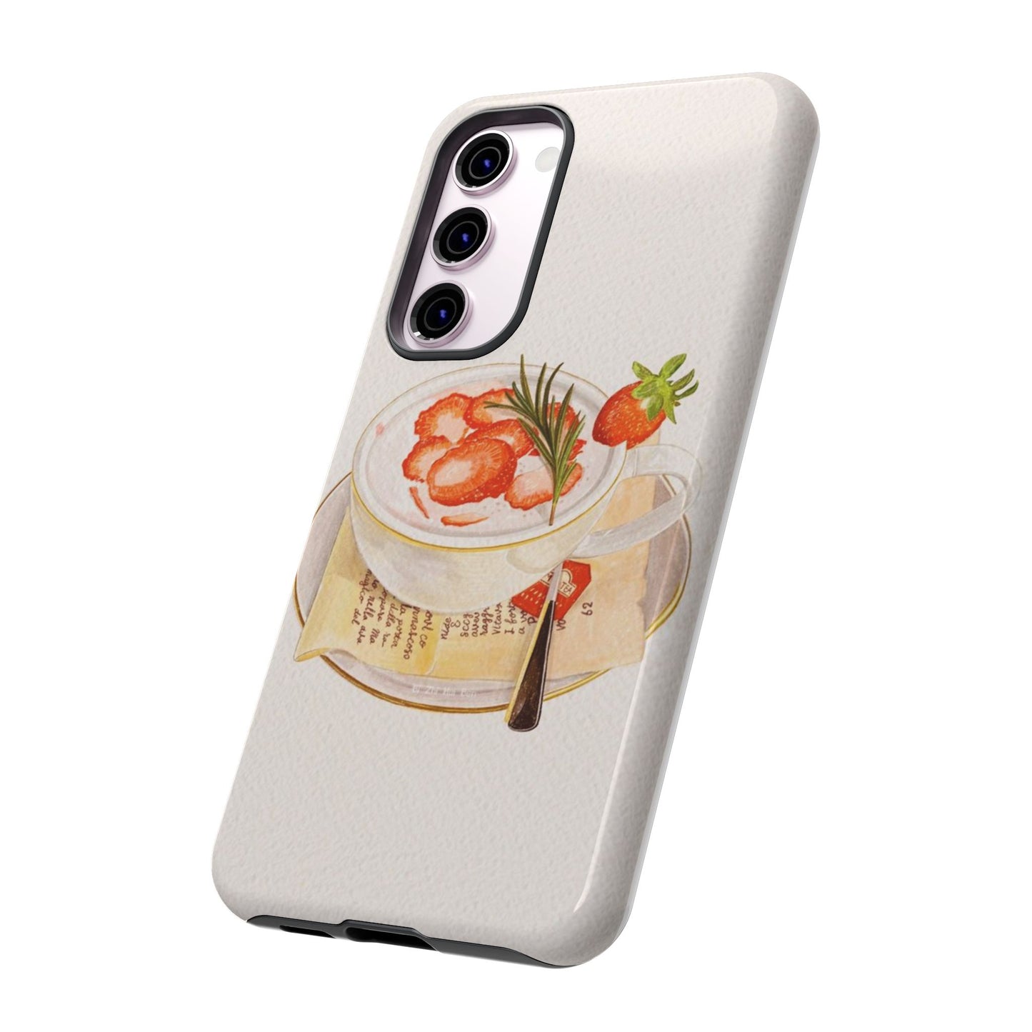 Strawberry Cream iPhone Case