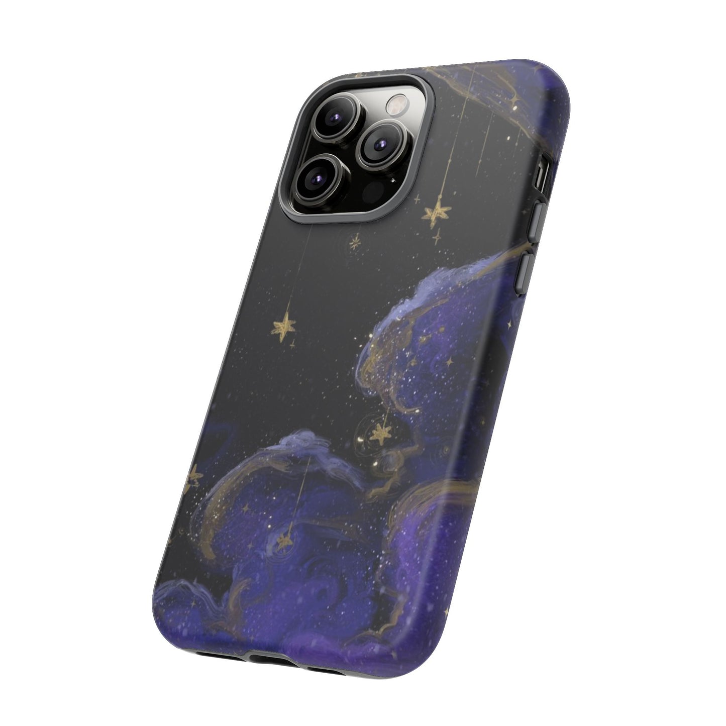 Cloudy Stars iPhone Case