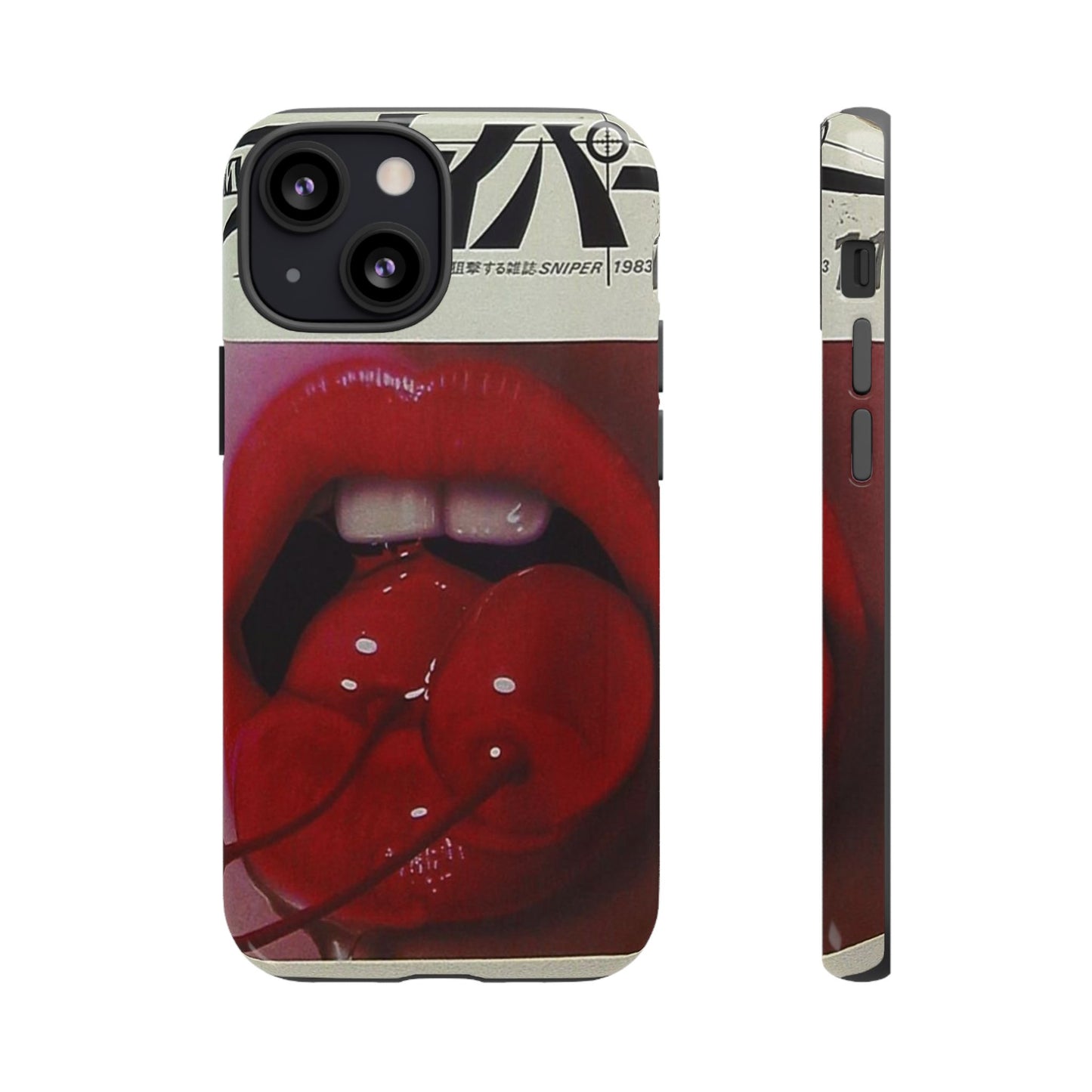 Cherry Lips iPhone Case