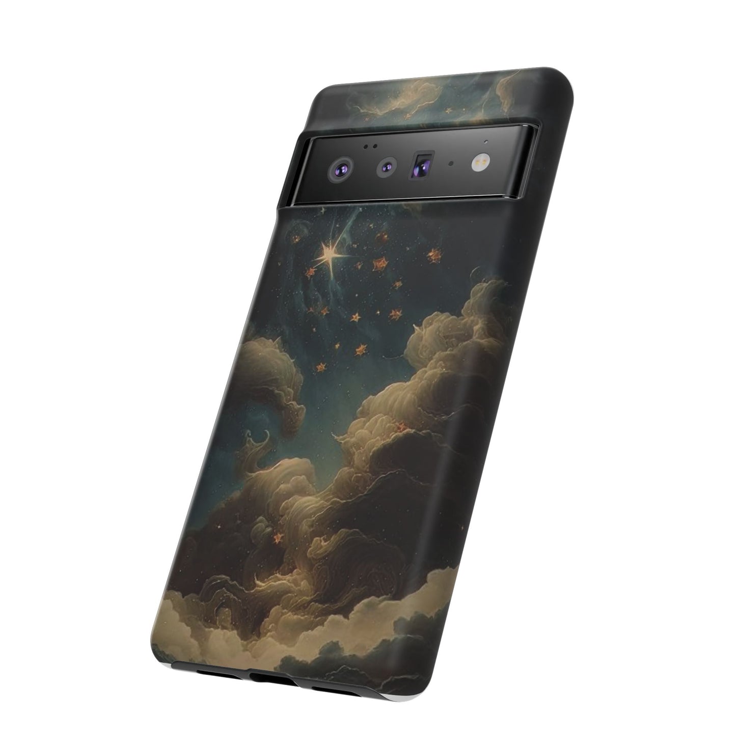 Cloudy Stars iPhone Case