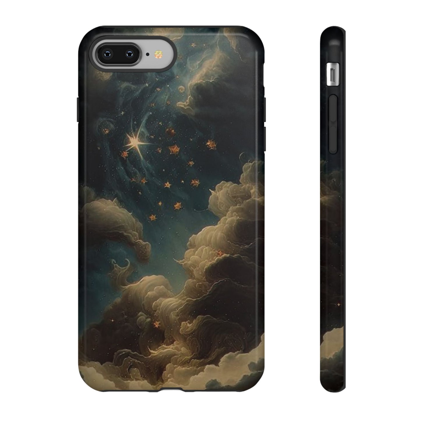 Cloudy Stars iPhone Case