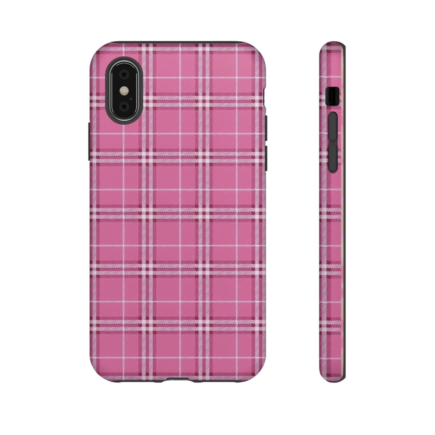 Pink Flannel iPhone Case