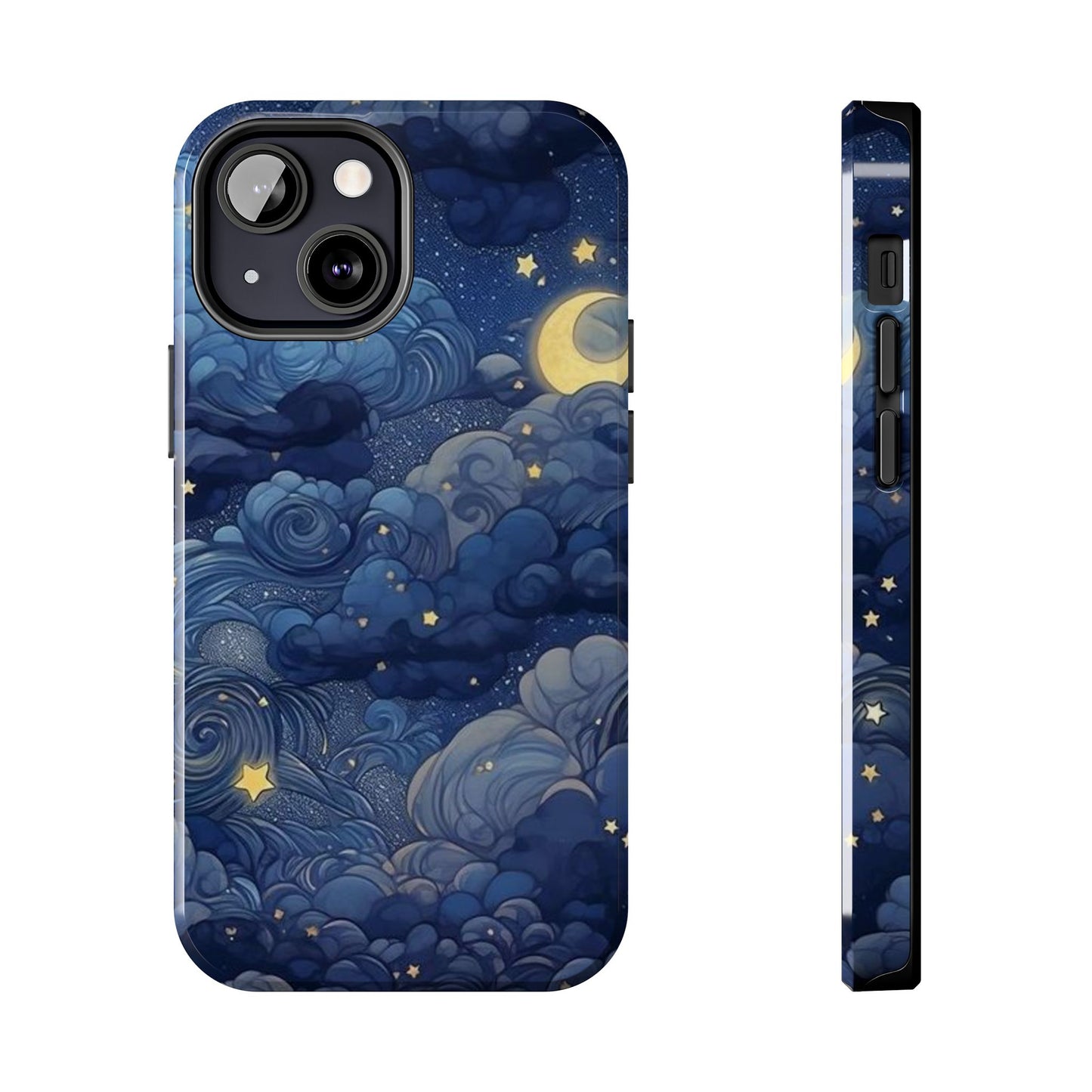 Moonlit Clouds iPhone Case