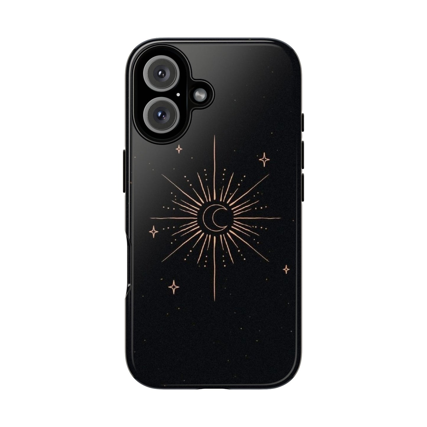 Golden Stars iPhone Case