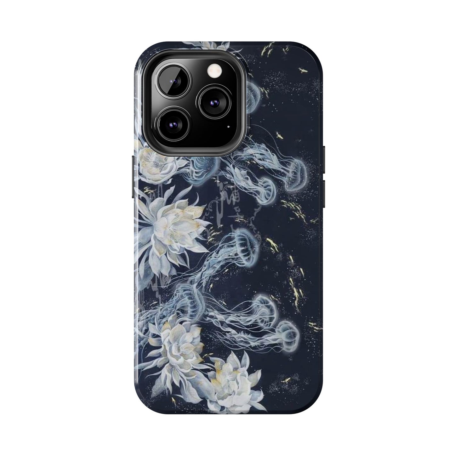 Jellyfish &Lily iPhone Case