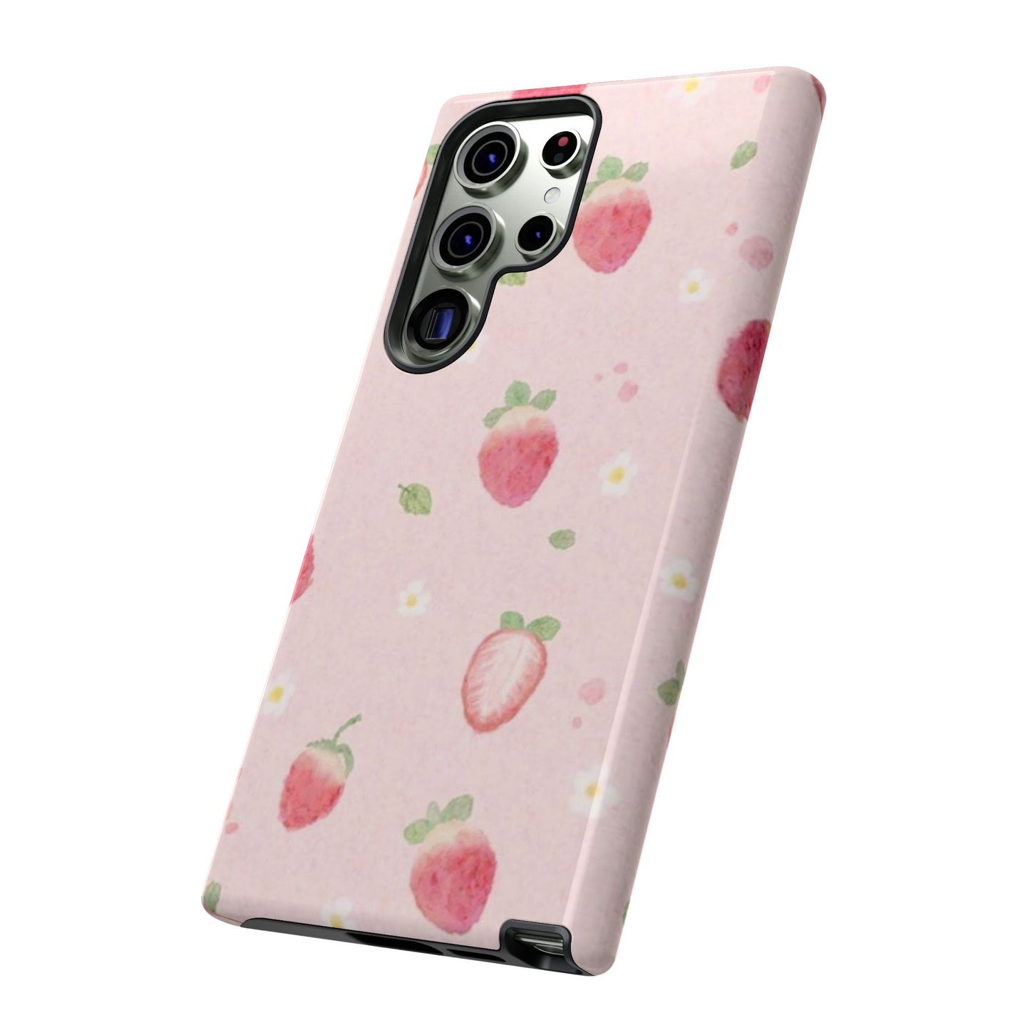 Strawberry Daisy iPhone Case