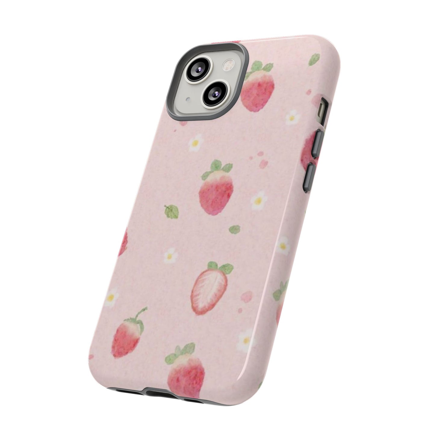 Strawberry Daisy iPhone Case