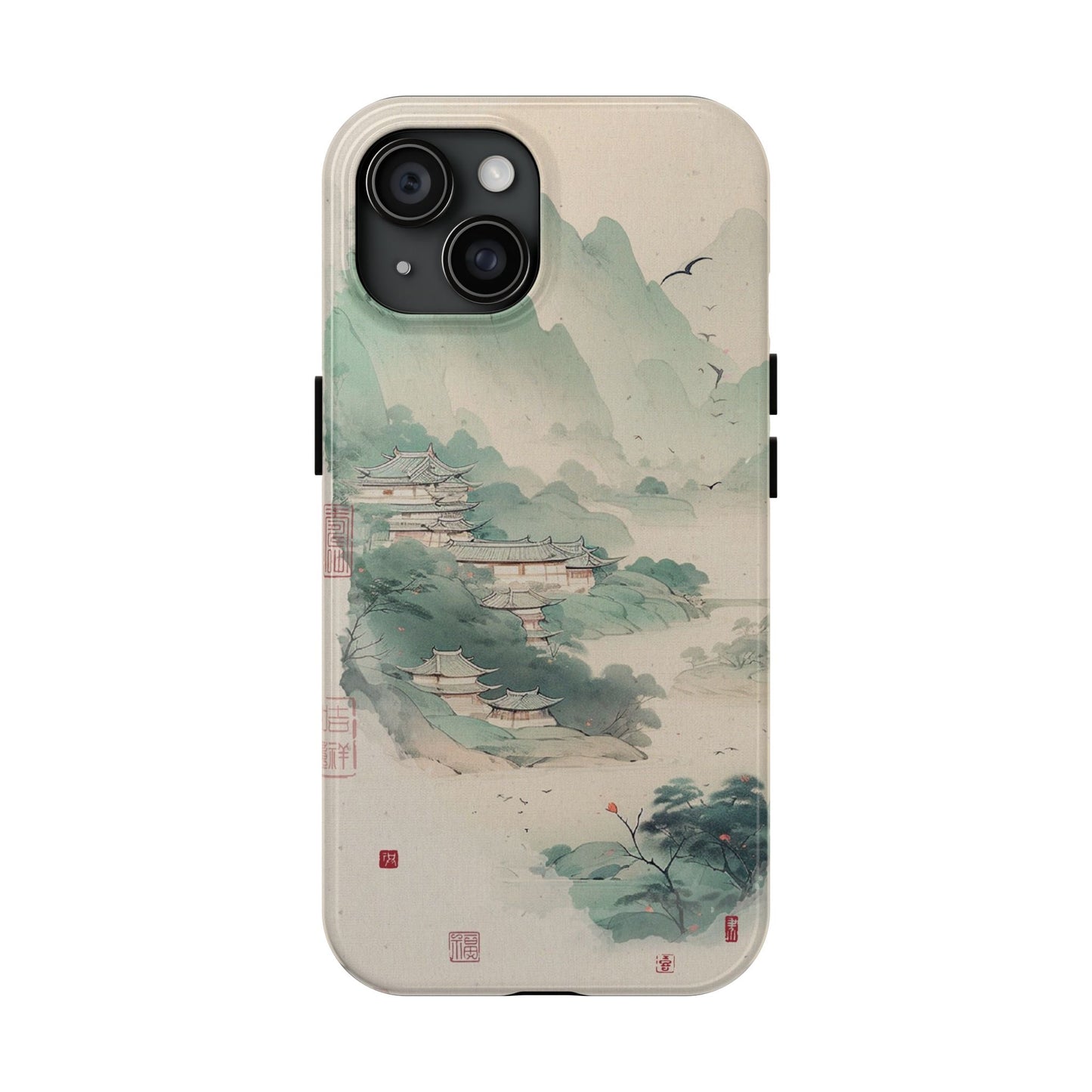 Mountain Village iPhone Case