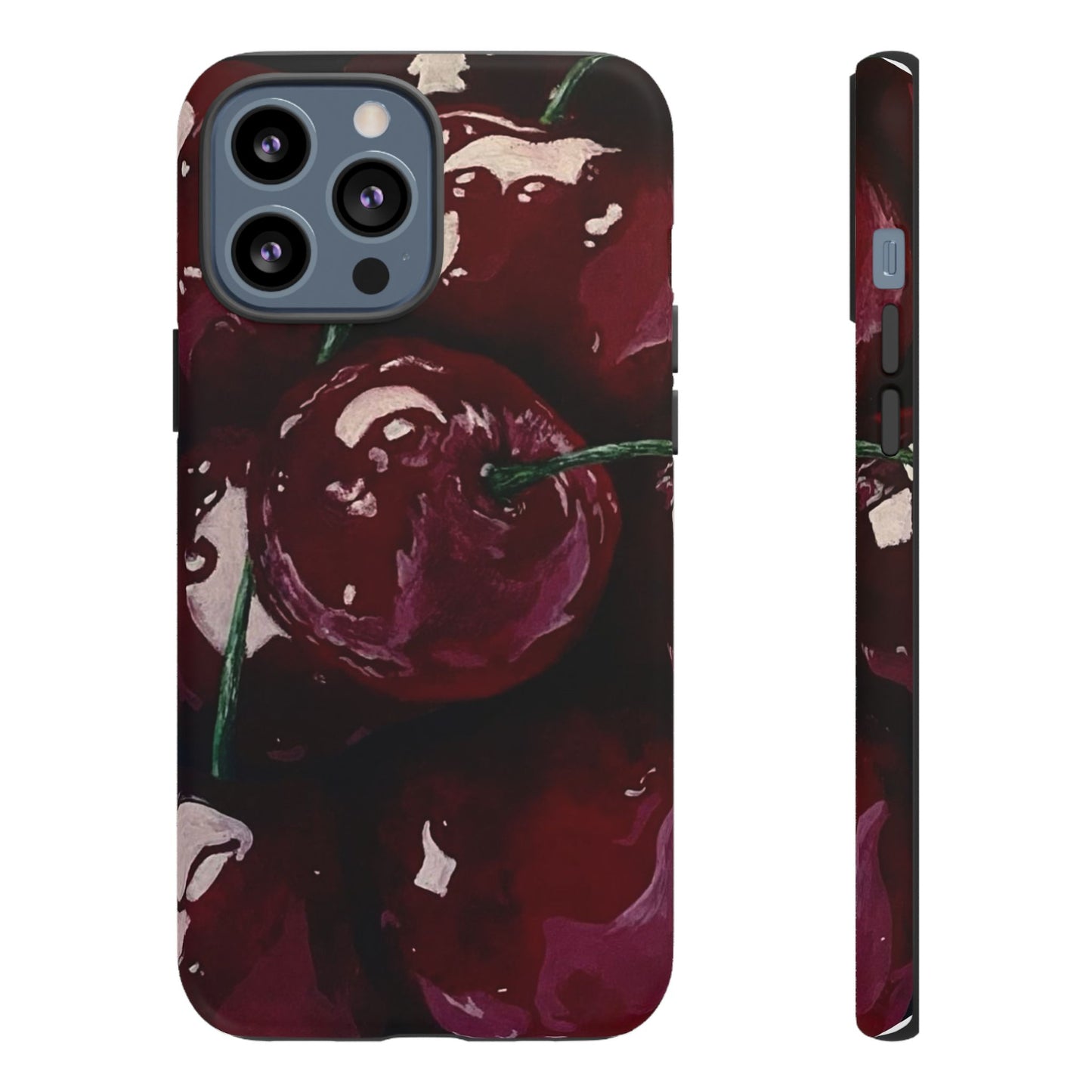 Cherry Painting iPhone Case