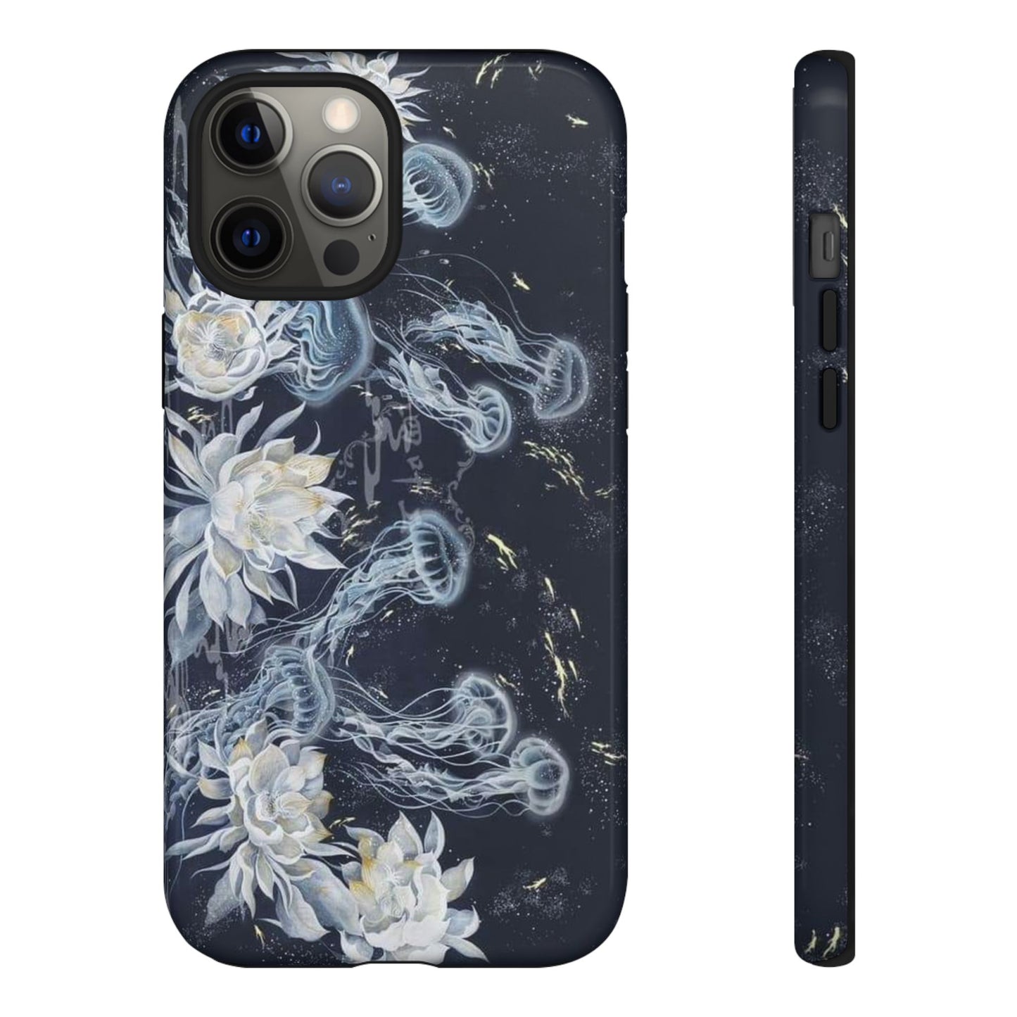 Jellyfish & Lily iPhone Case