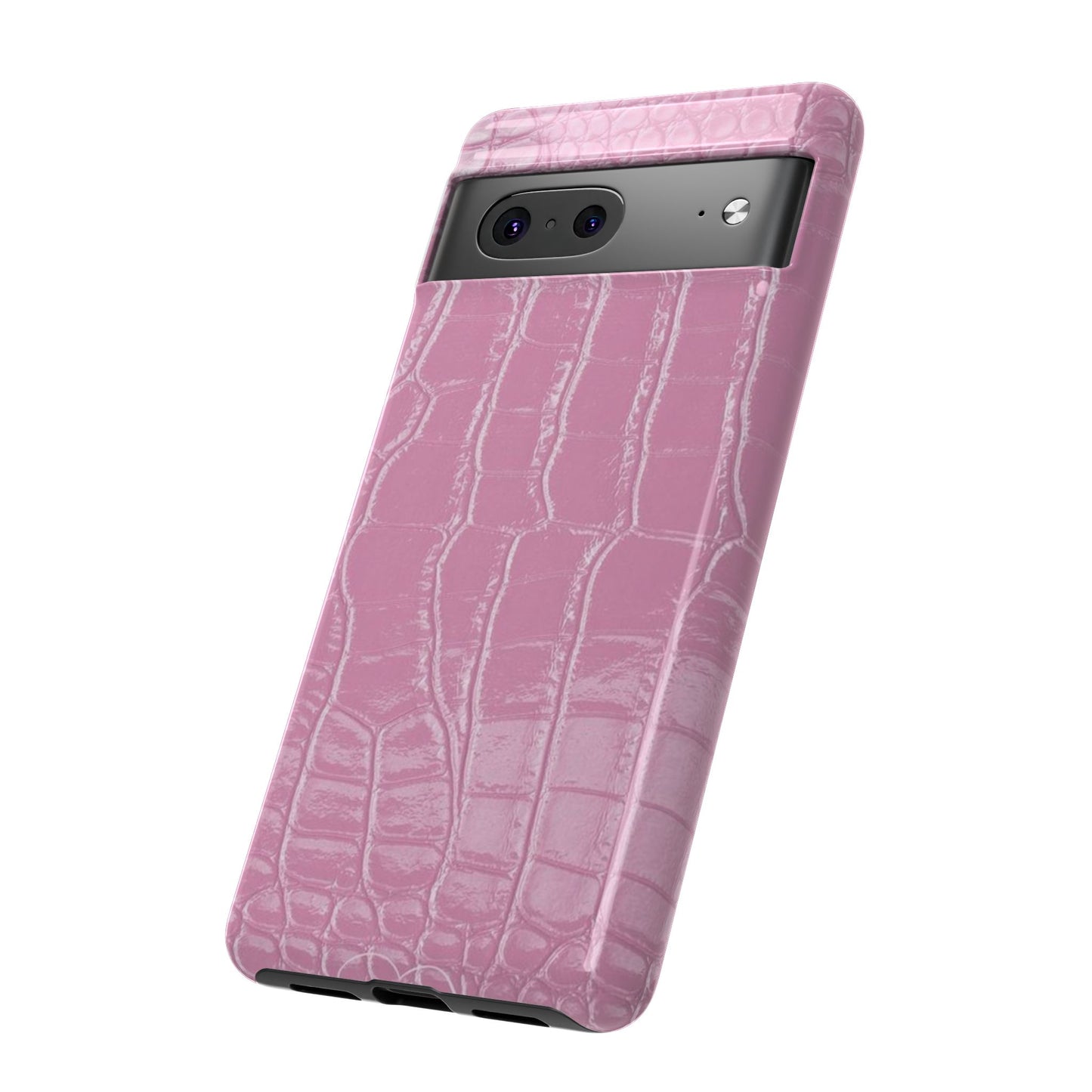 Pink Leather iPhone Case