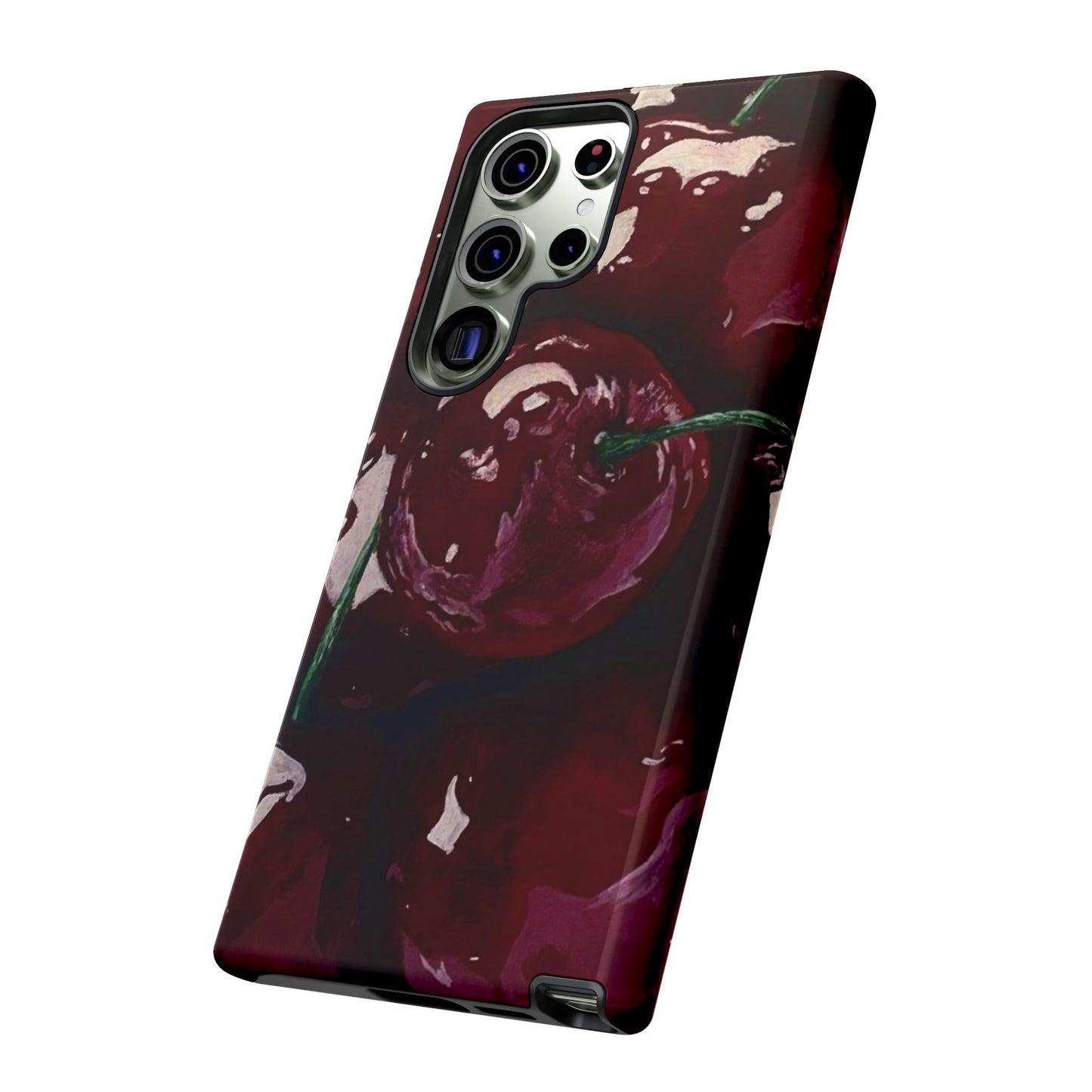 Cherry Painting iPhone Case