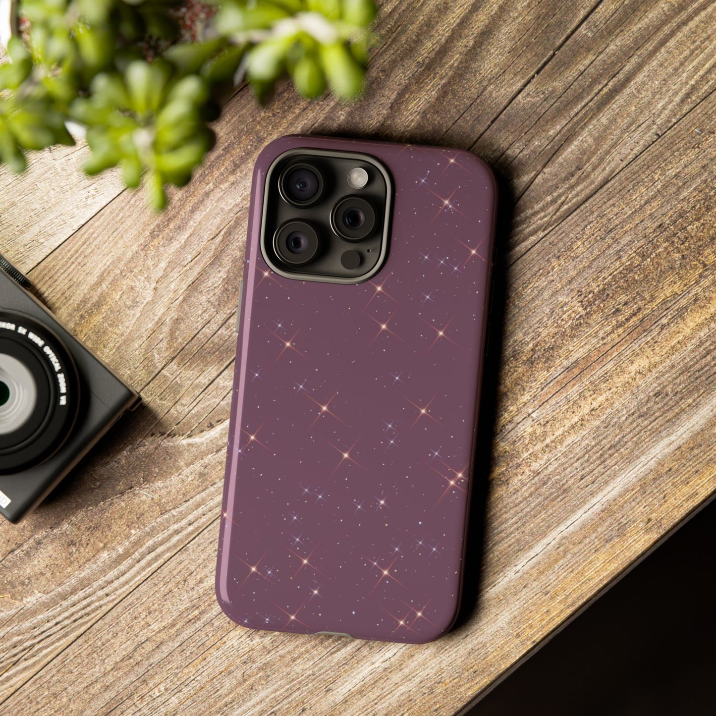 Purple Sparkles Phone Case