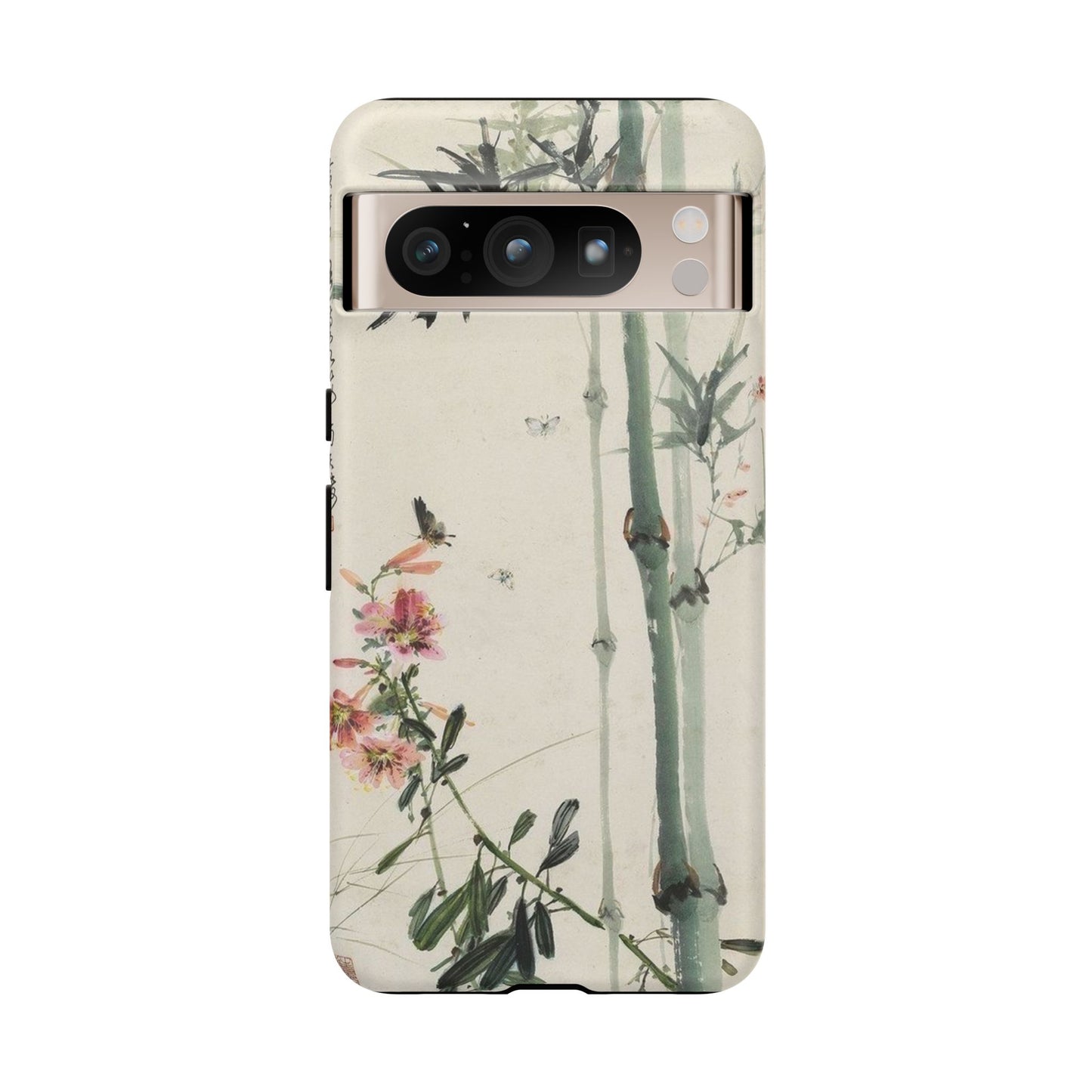 Bamboo Painting iPhone Case