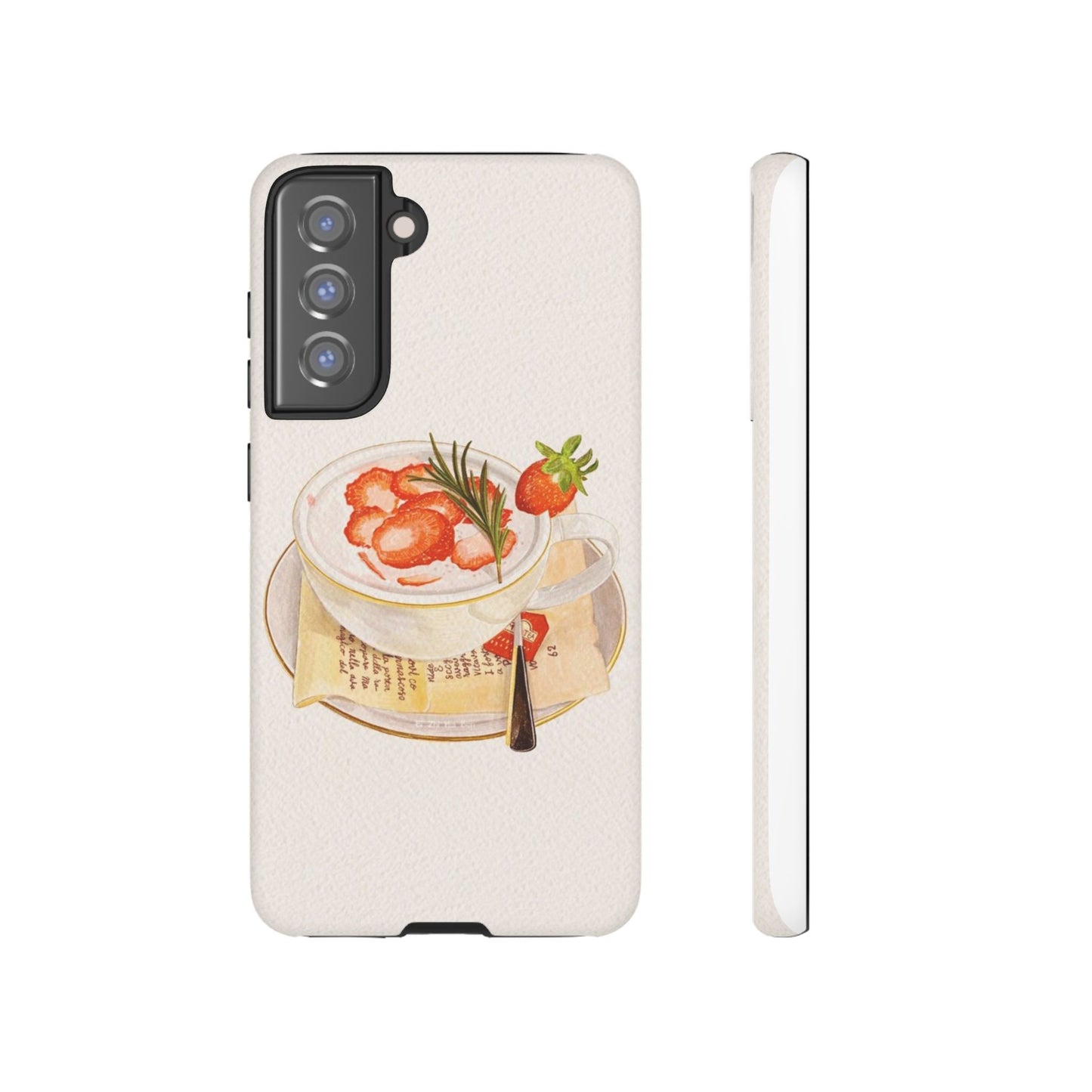 Strawberry Cream iPhone Case