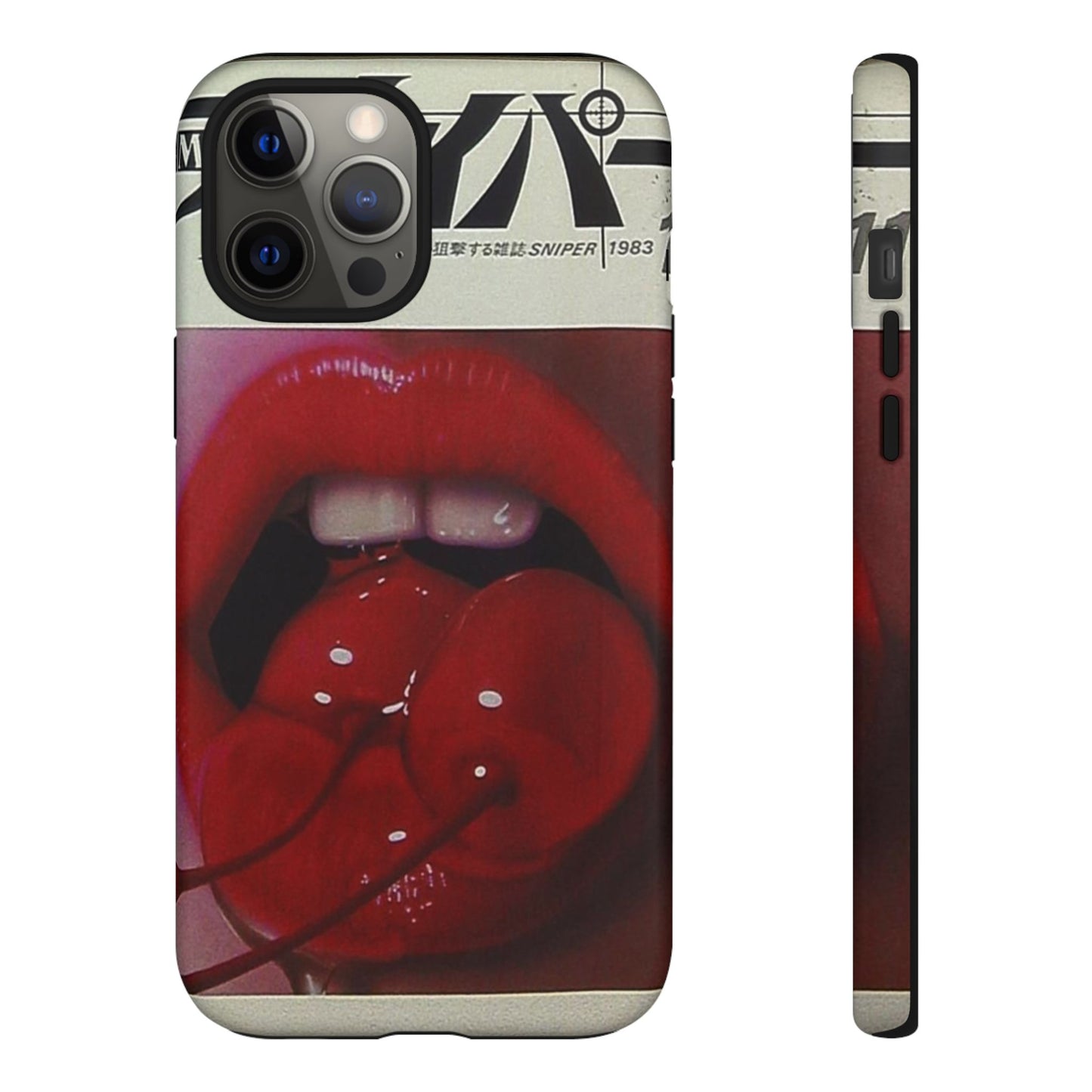 Cherry Lips iPhone Case