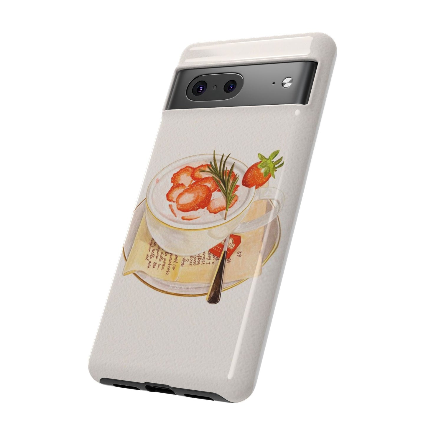 Strawberry Cream iPhone Case