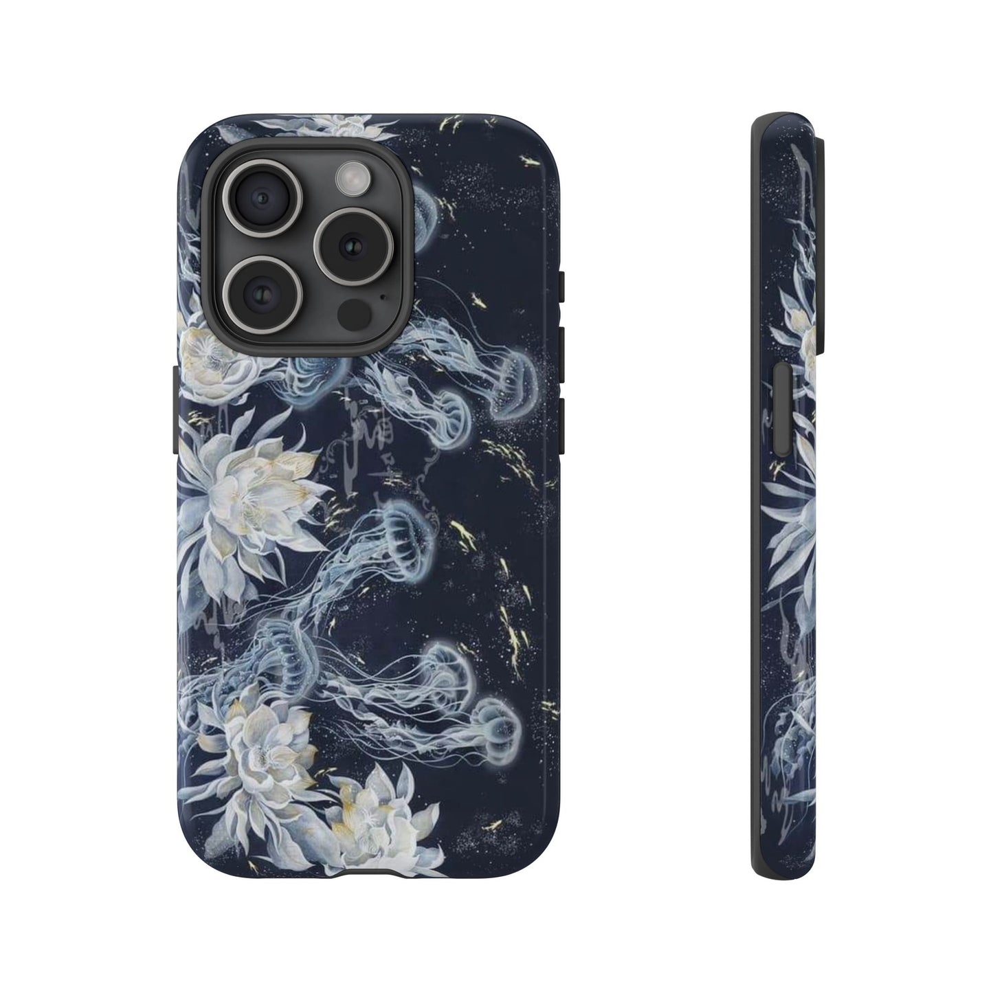 Jellyfish & Lily iPhone Case