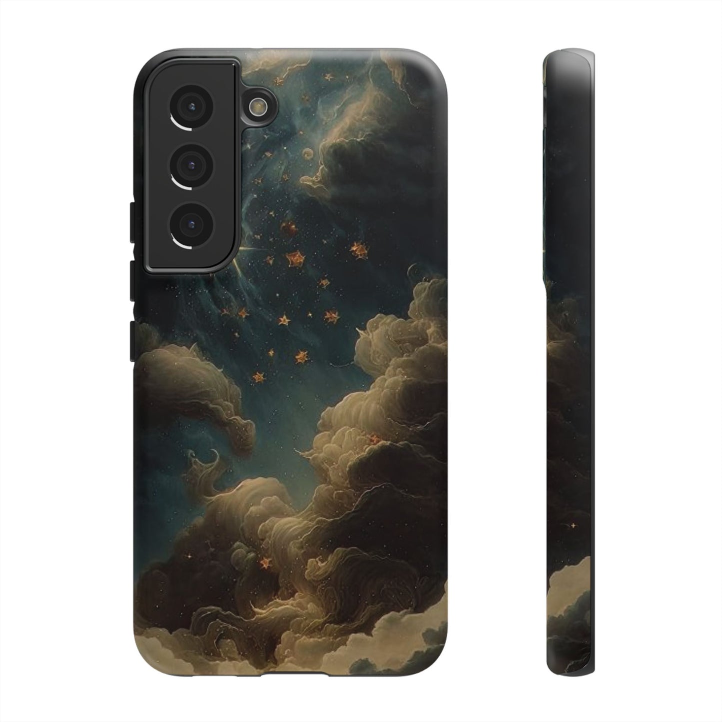 Cloudy Stars iPhone Case