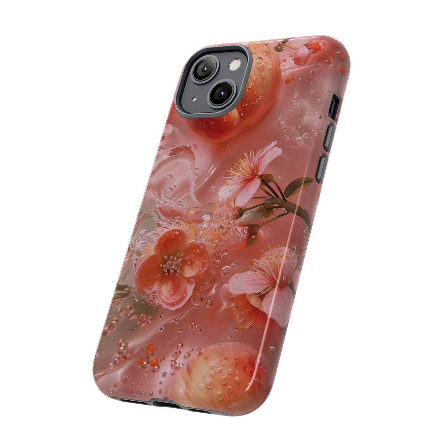 Peach Lily  iPhone Case