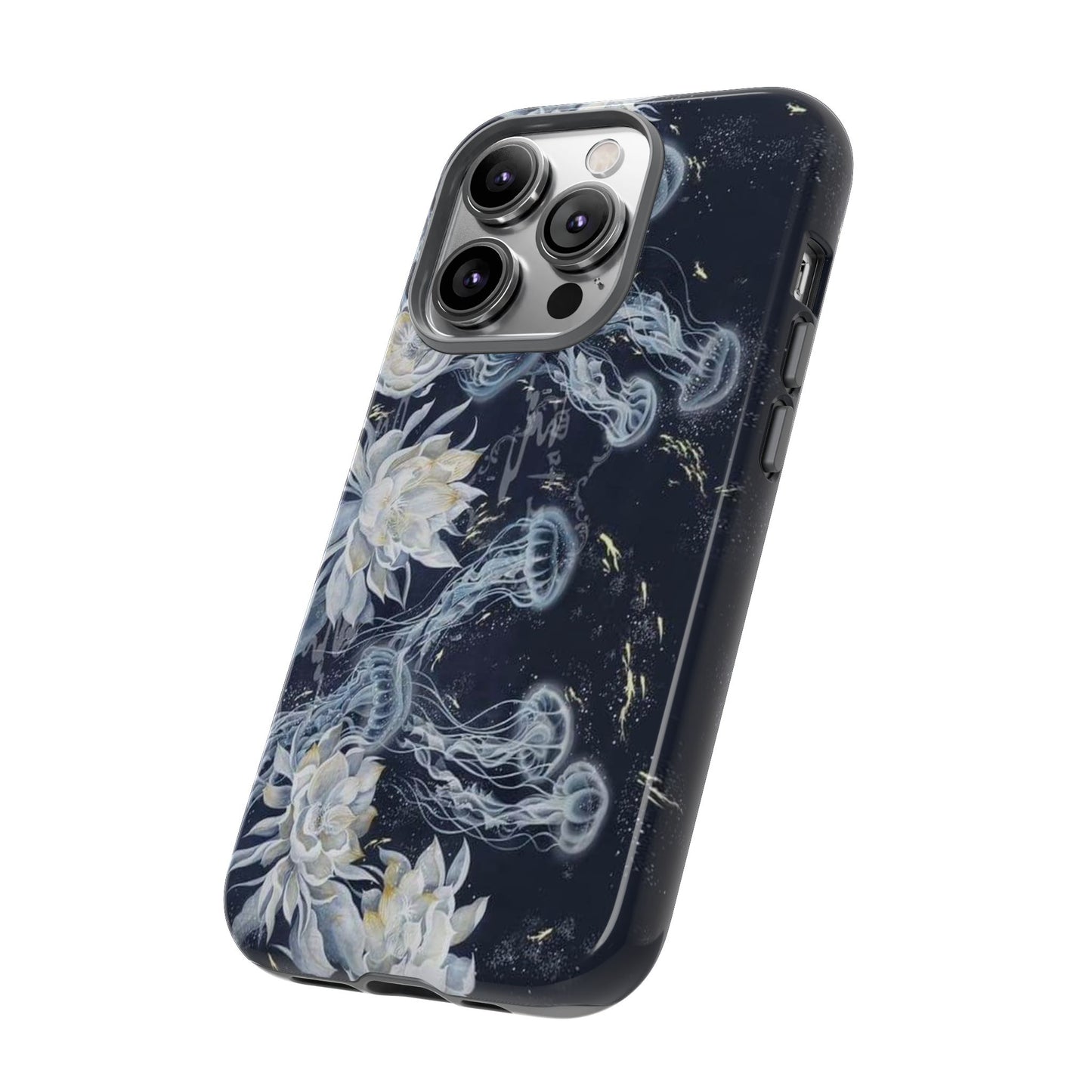 Jellyfish & Lily iPhone Case