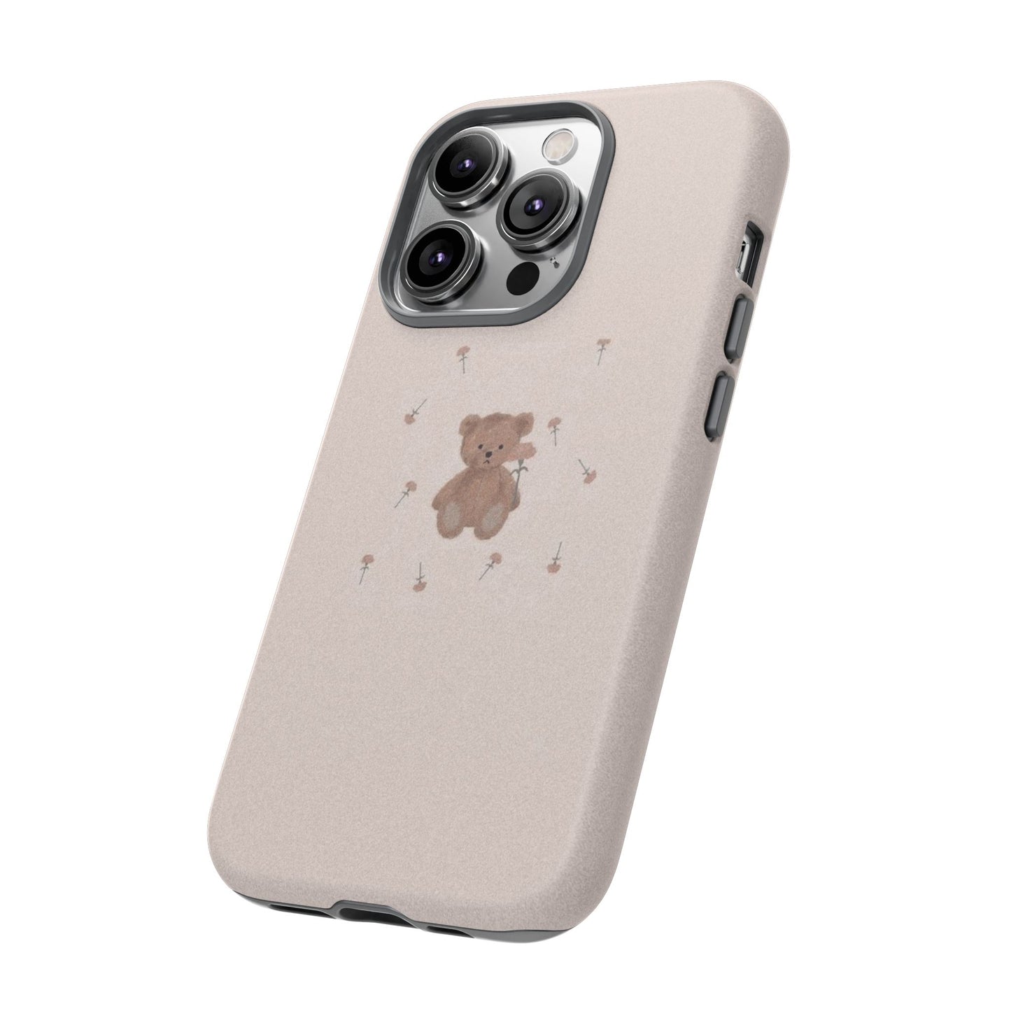 Teddy Floral iPhone Case