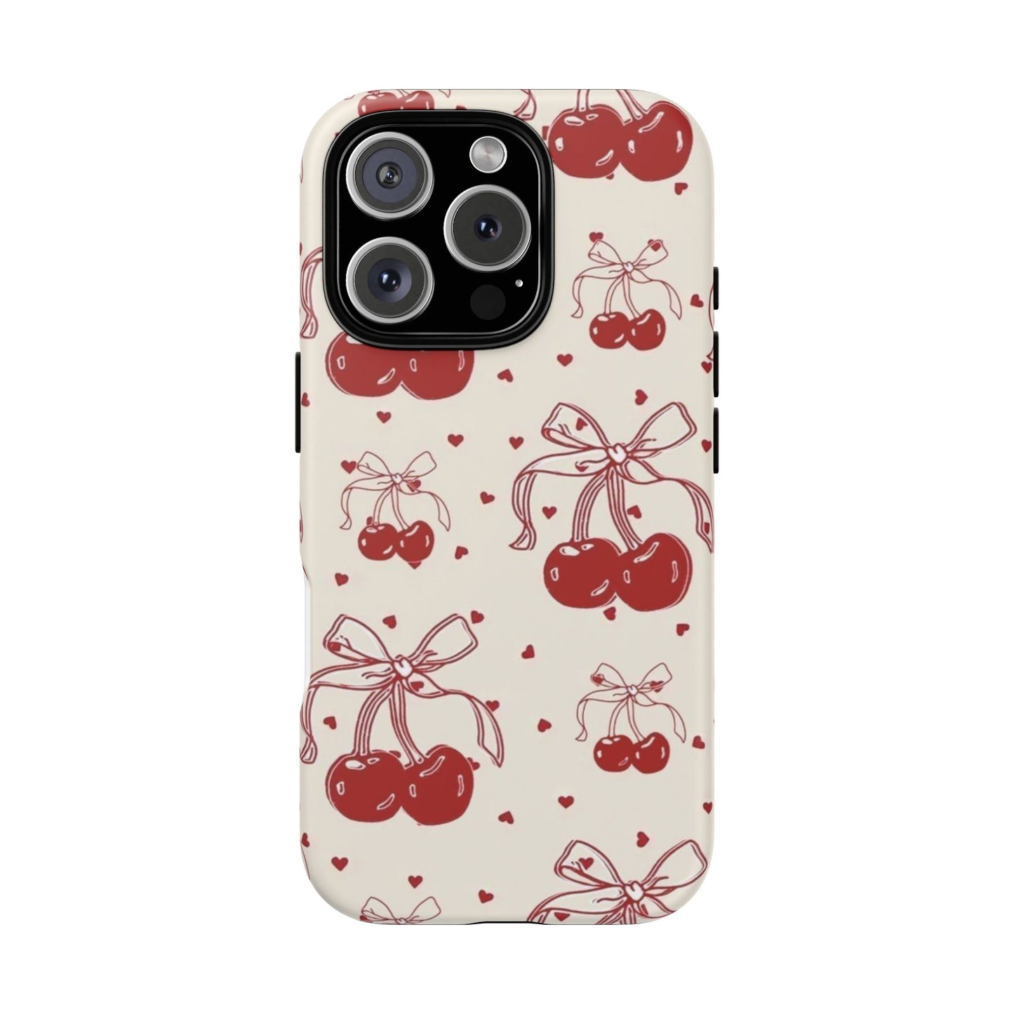 Cherry Bows iPhone Case