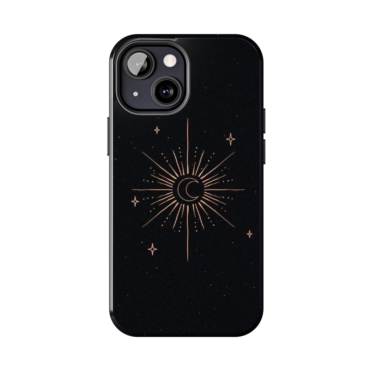 Golden Stars iPhone Case