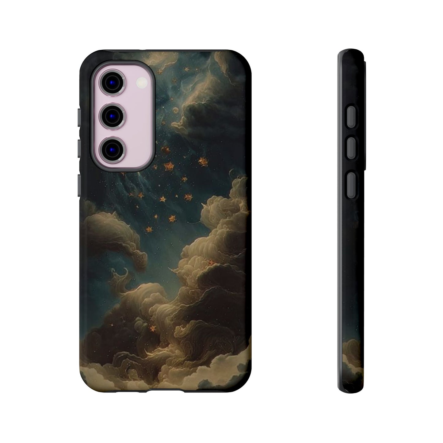 Cloudy Stars iPhone Case