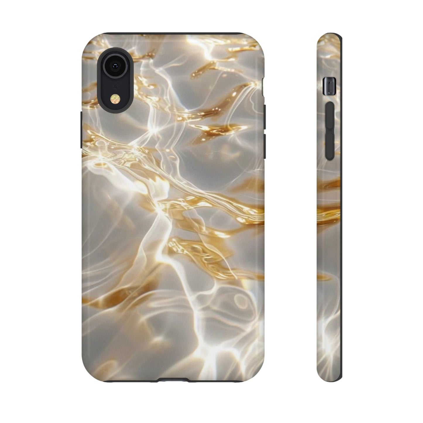 Golden Wave iPhone Case