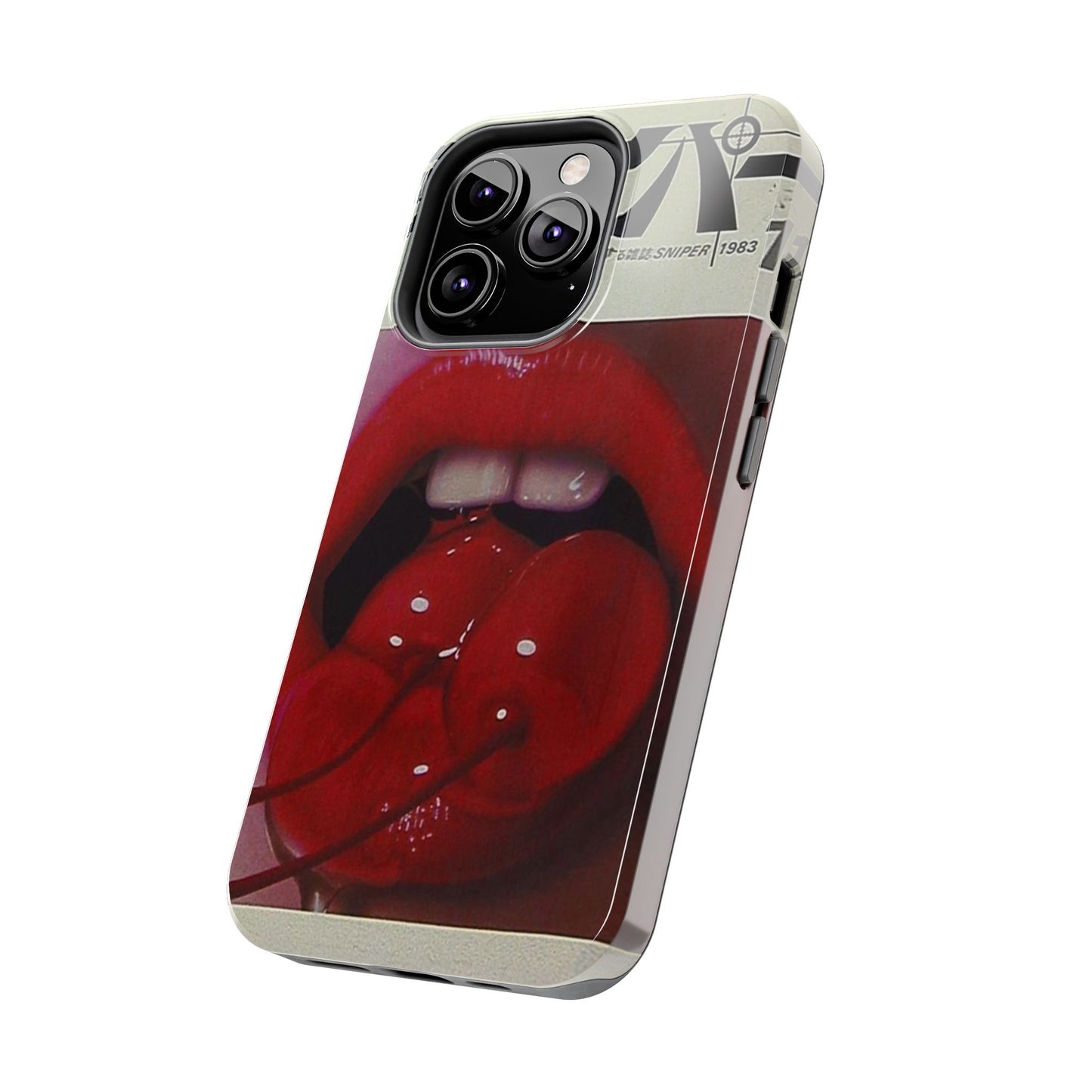 Cherry Red iPhone Case