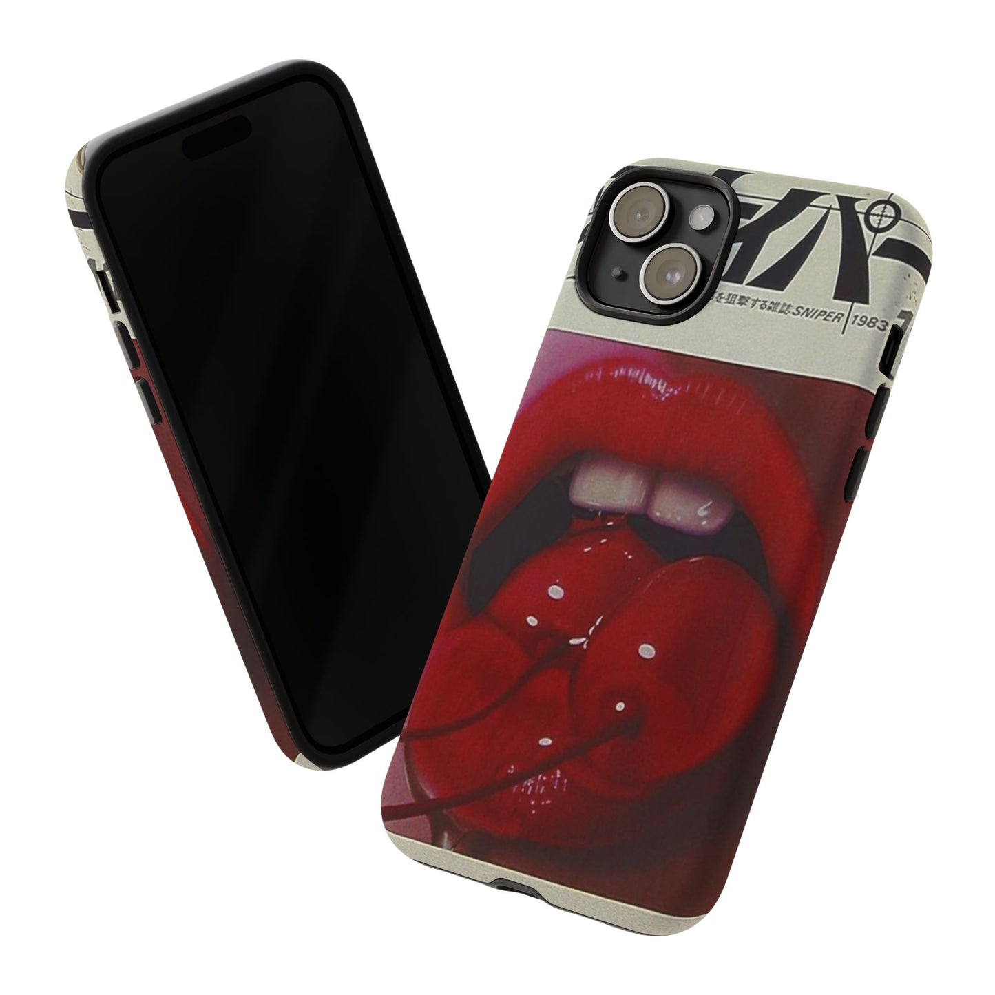 Cherry Lips iPhone Case