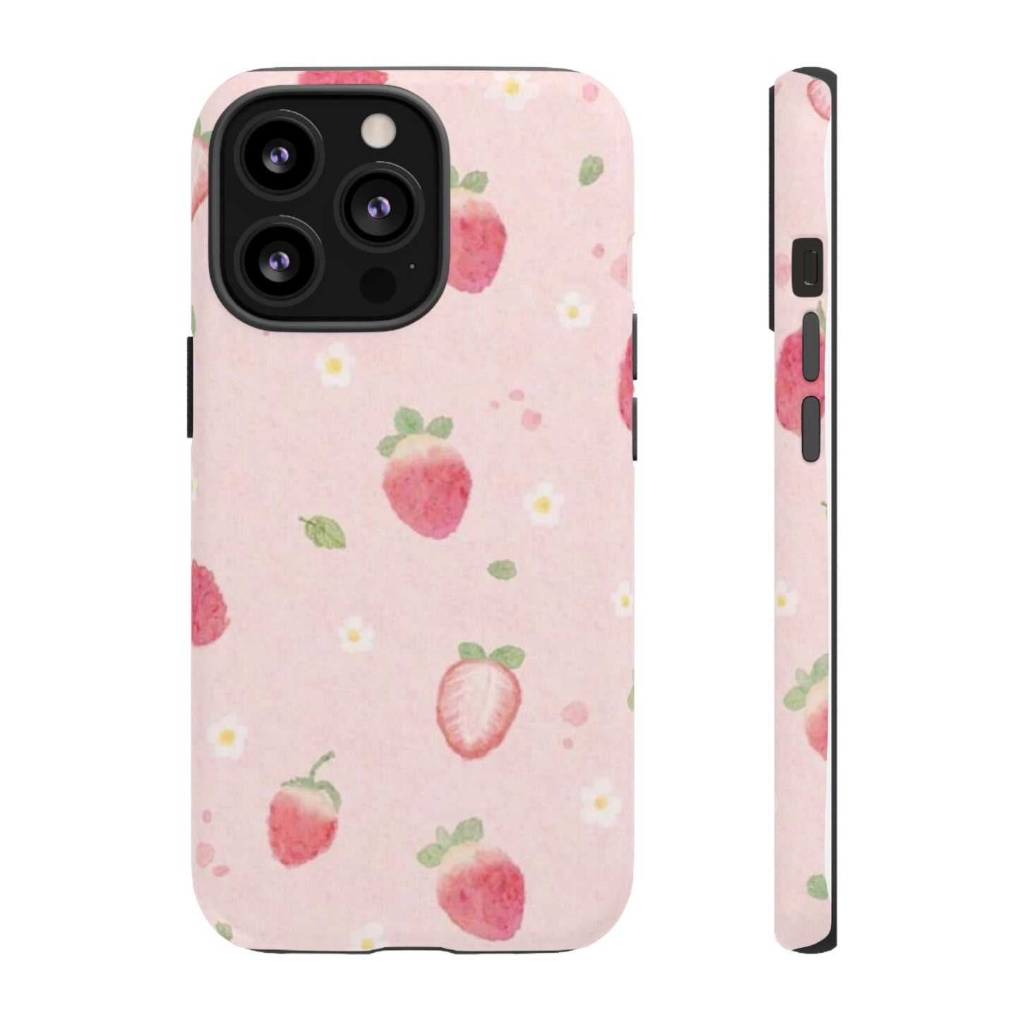 Strawberry Daisy iPhone Case