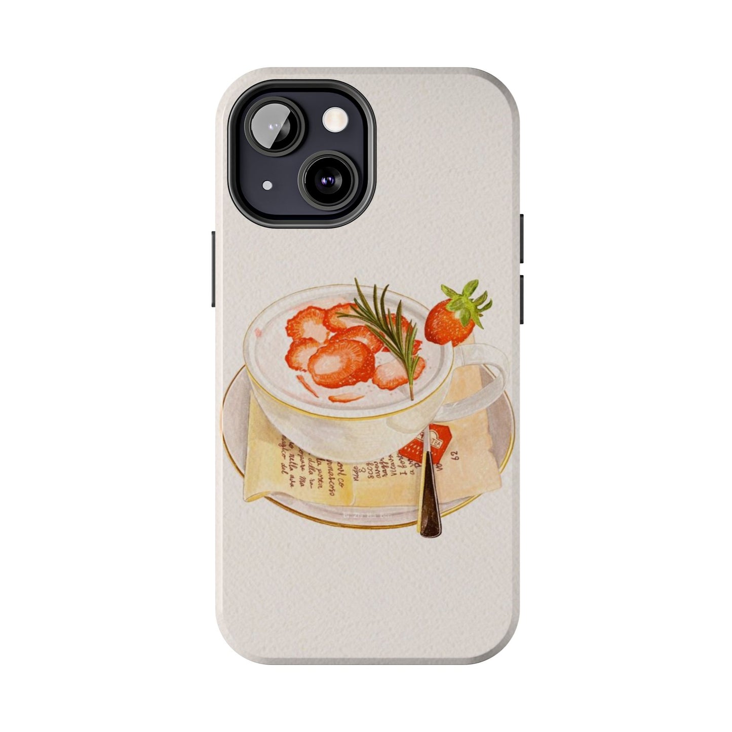 Strawberry Cream iPhone Case