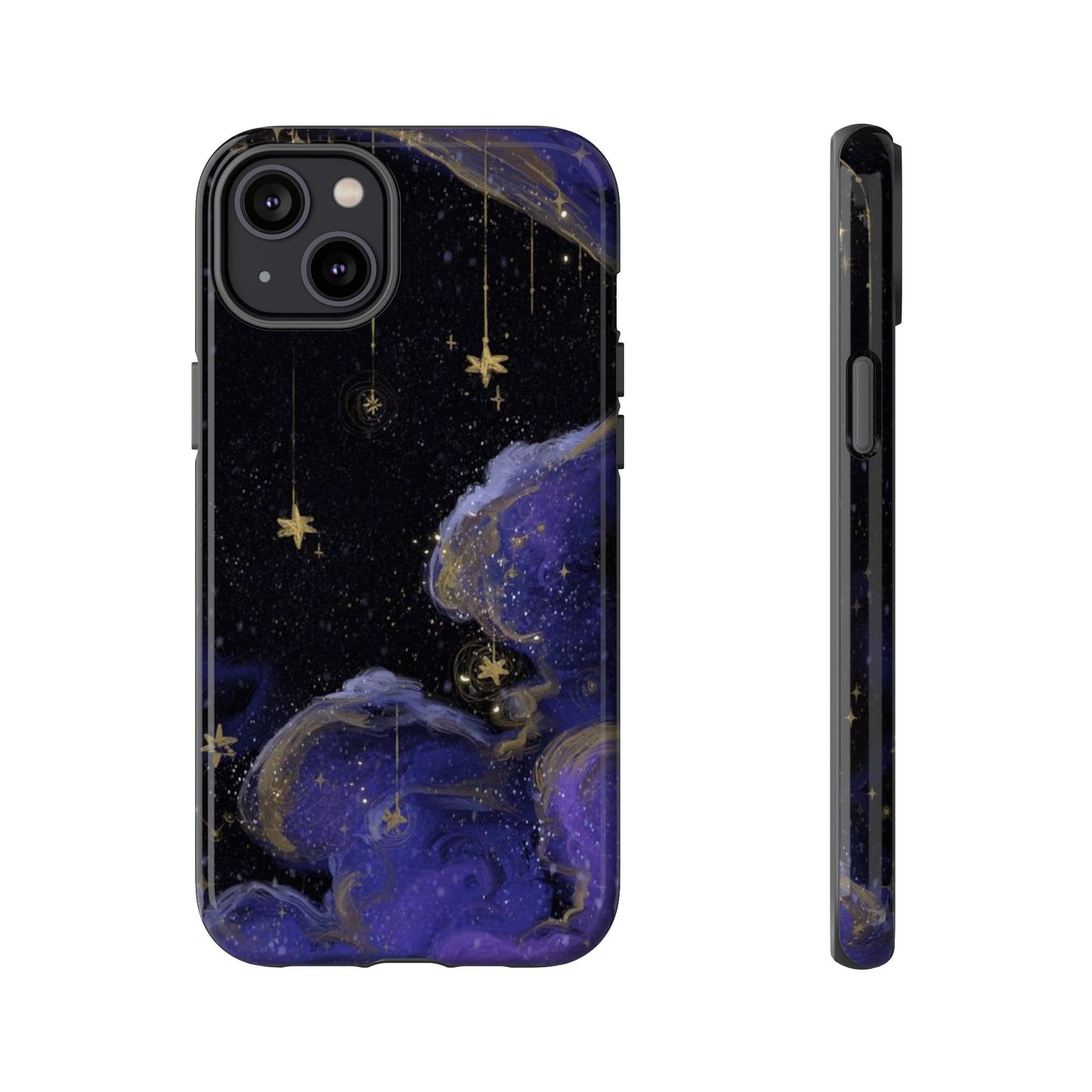 Cloudy Stars iPhone Case