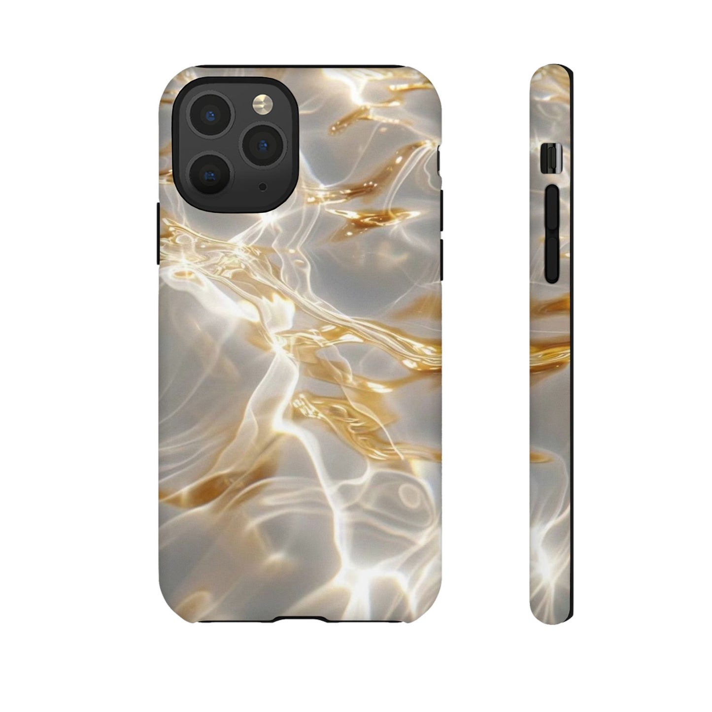 Golden Wave iPhone Case