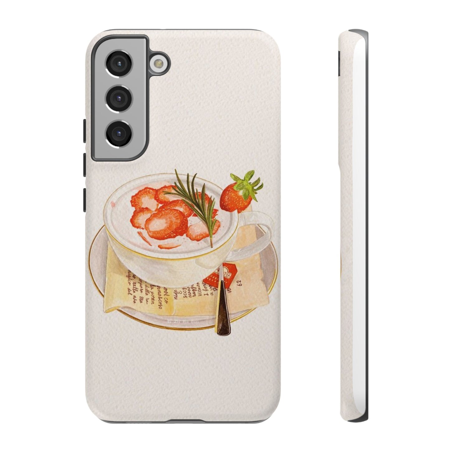 Strawberry Cream iPhone Case