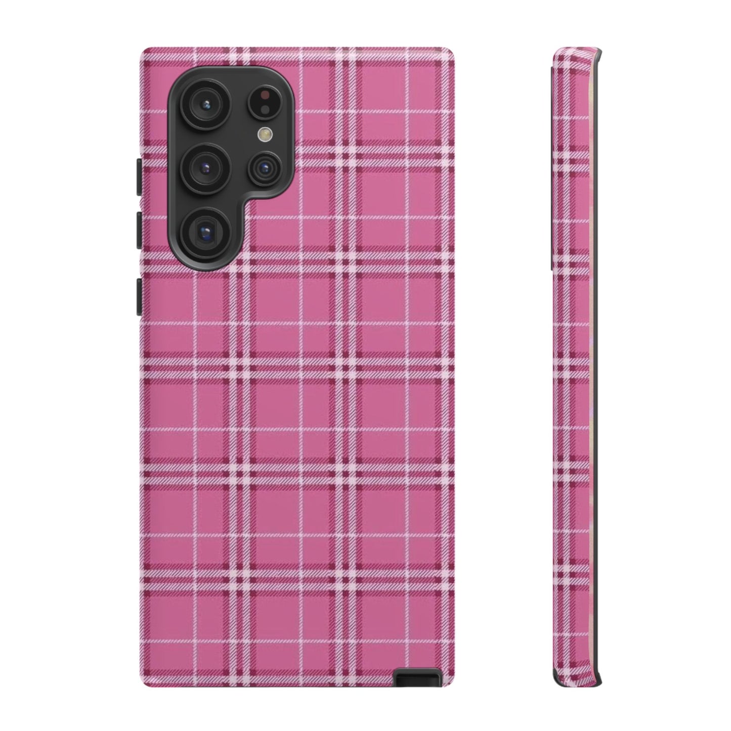 Pink Flannel iPhone Case