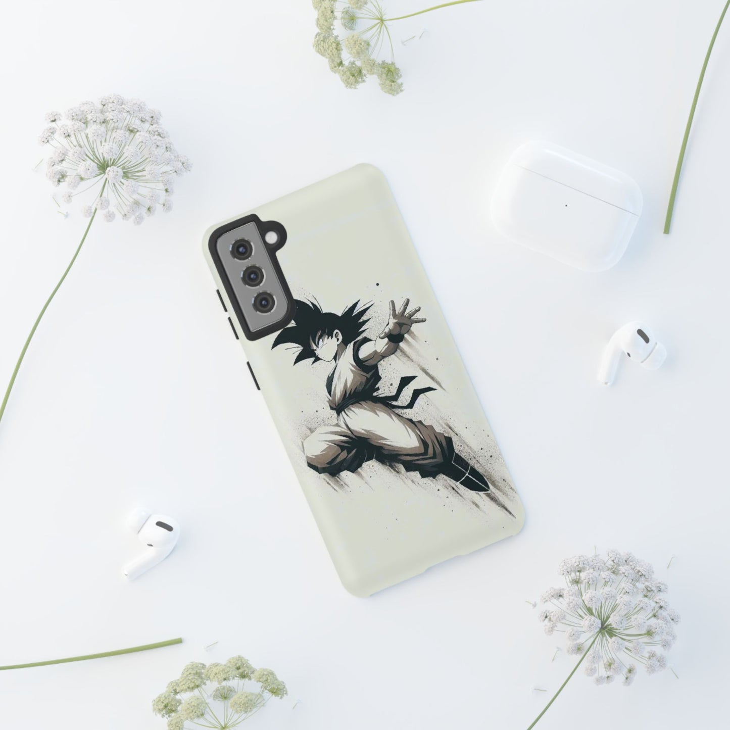 White Goku Clipart Phone Case