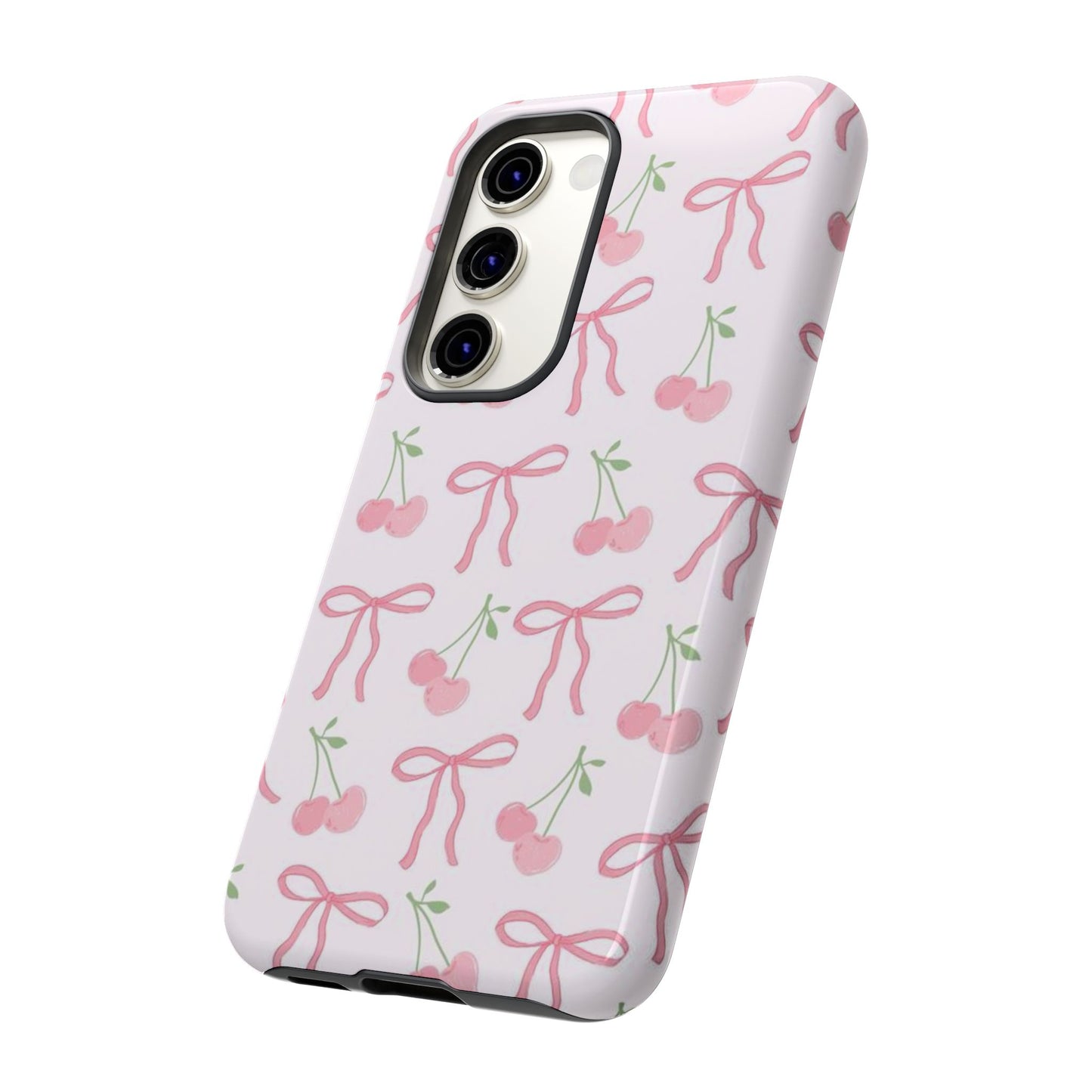 Bow & Cherries iPhone Case