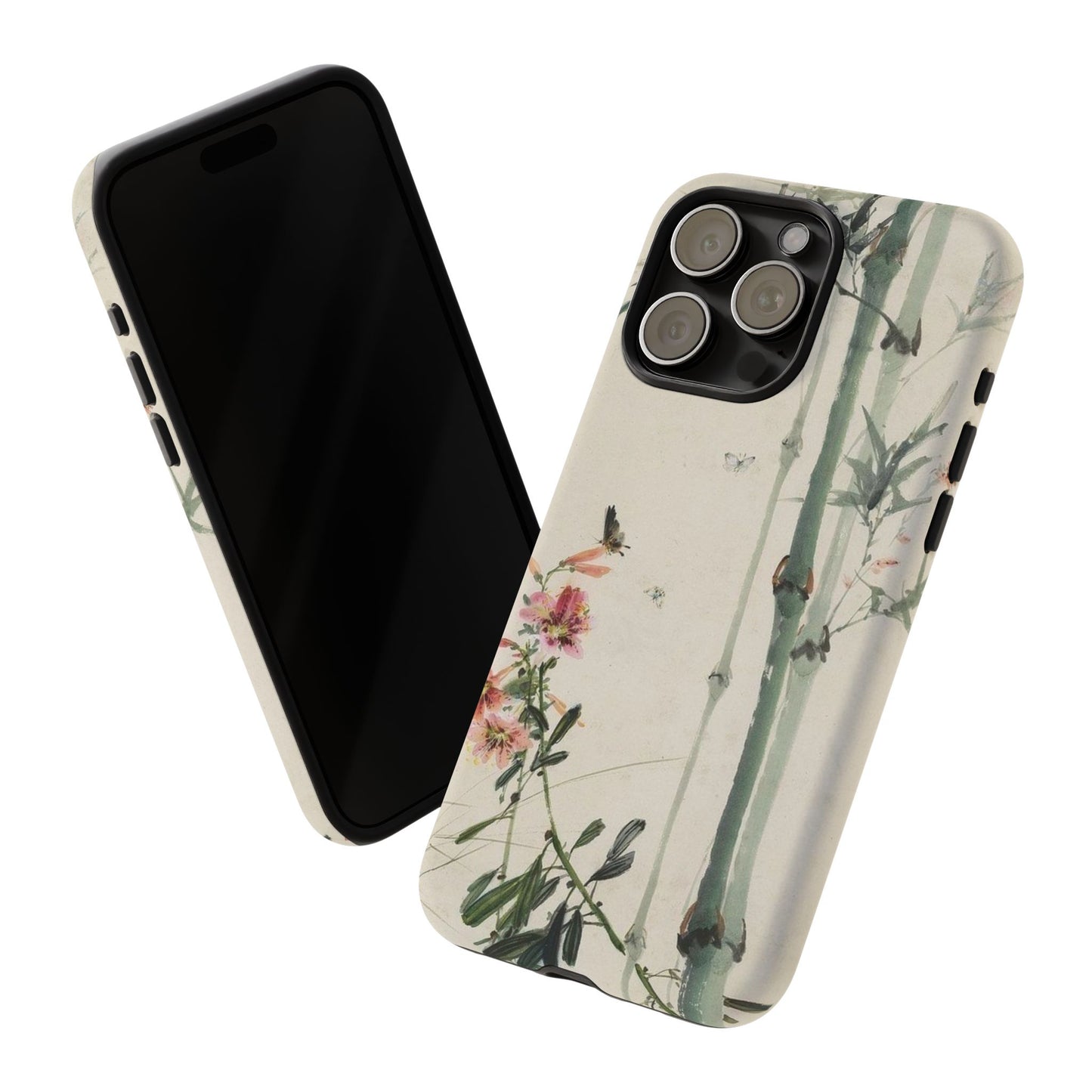 Bamboo Painting iPhone Case