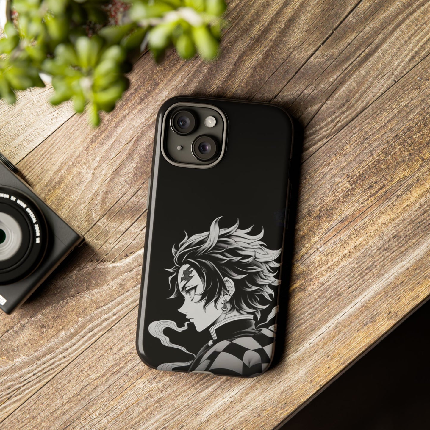 Black Kamado Tanjiro Phone Case