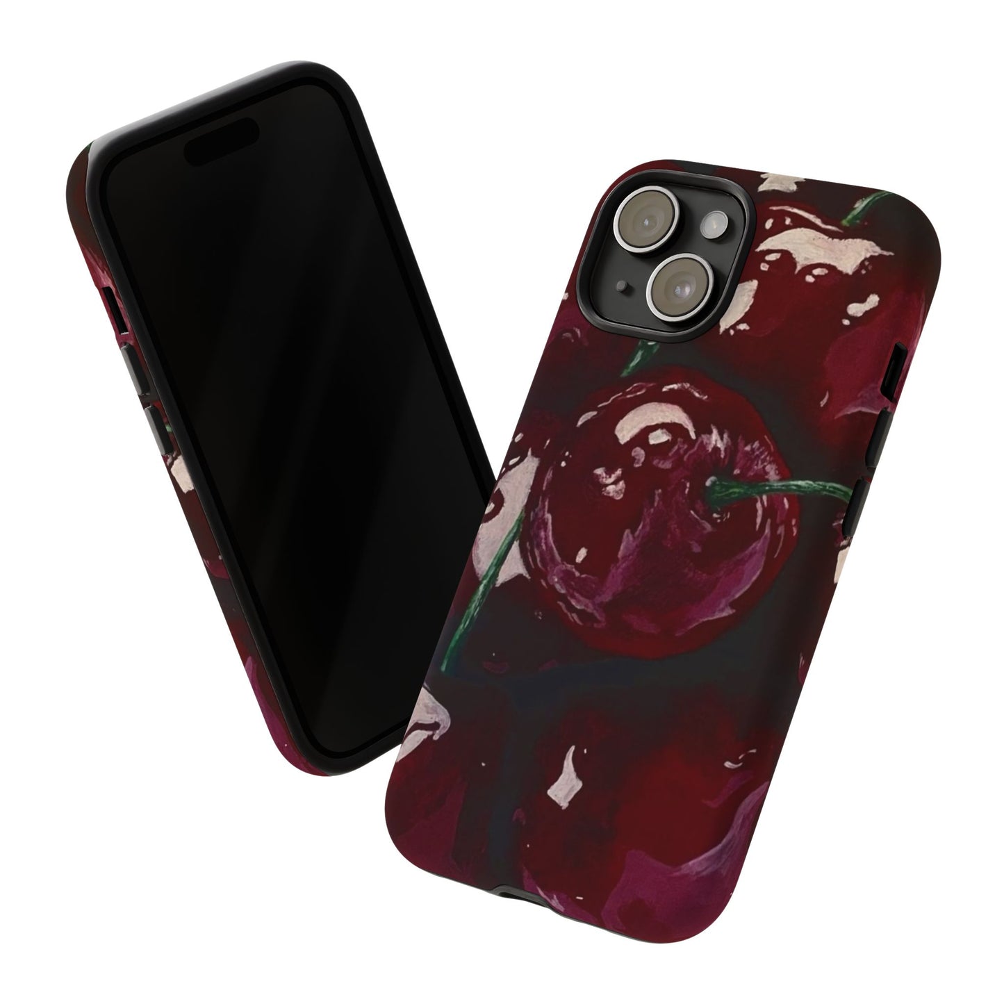 Cherry Painting iPhone Case