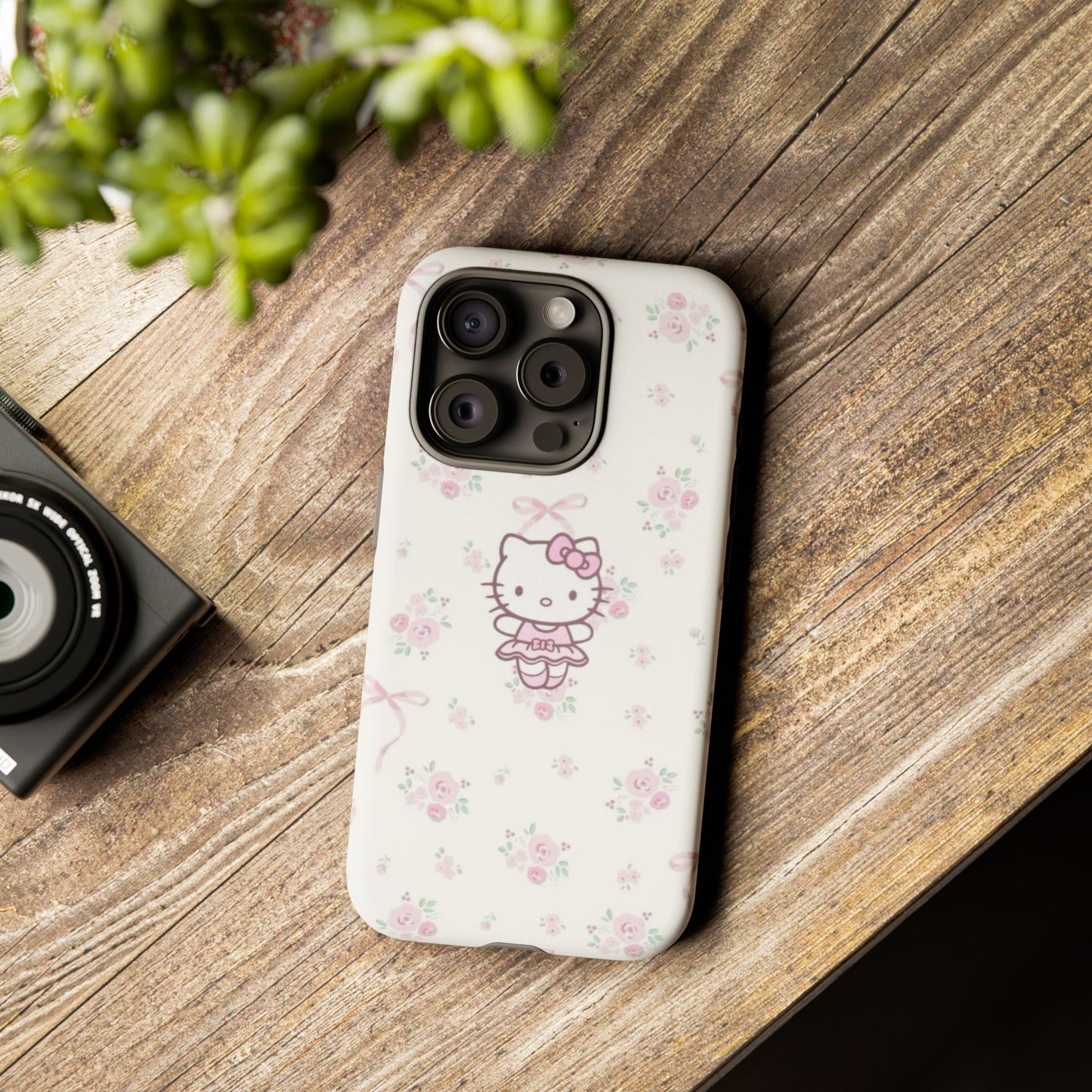 Hello Kitty Flower Wall Phone Case