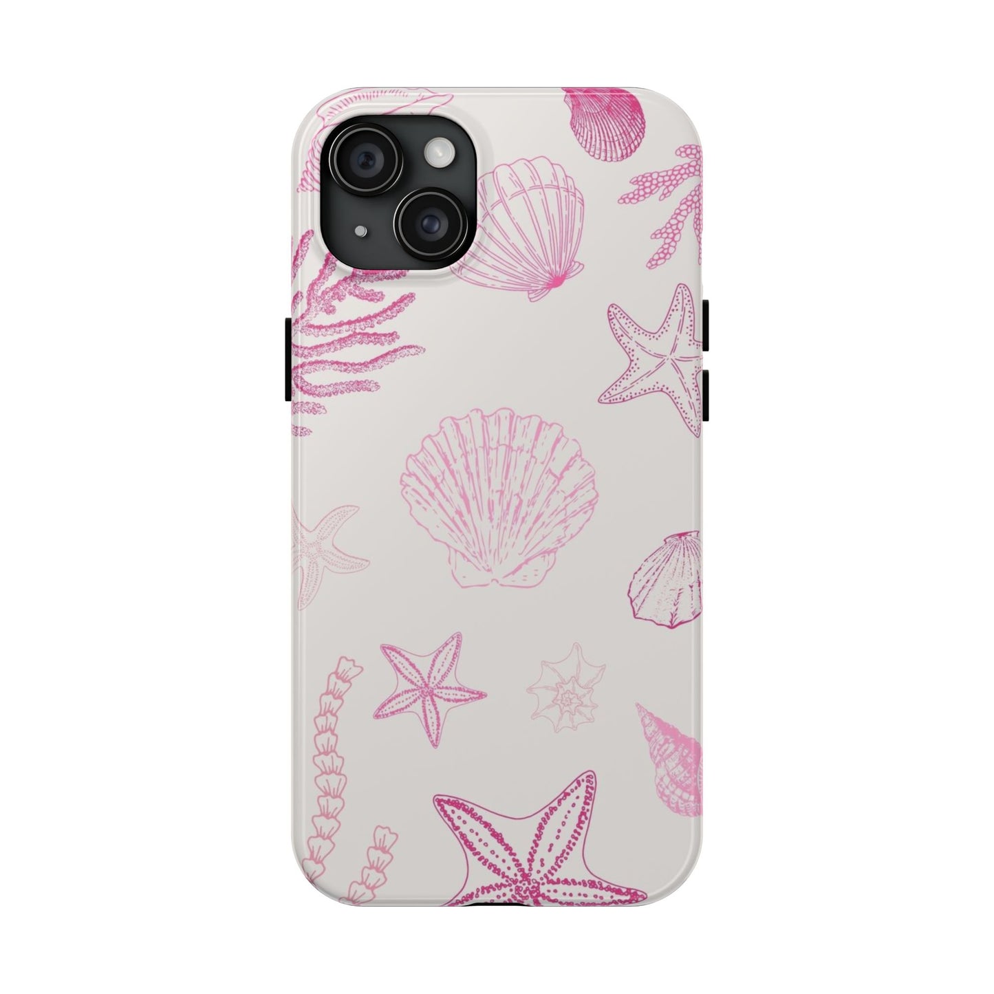 Pink Coastal Summer iPhone Case