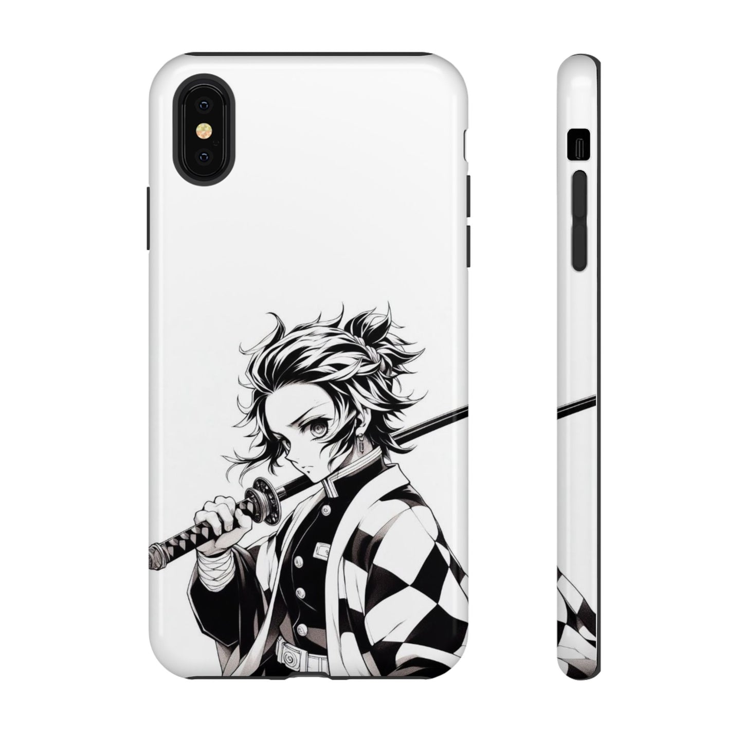 White Kamado Tanjiro Phone Case