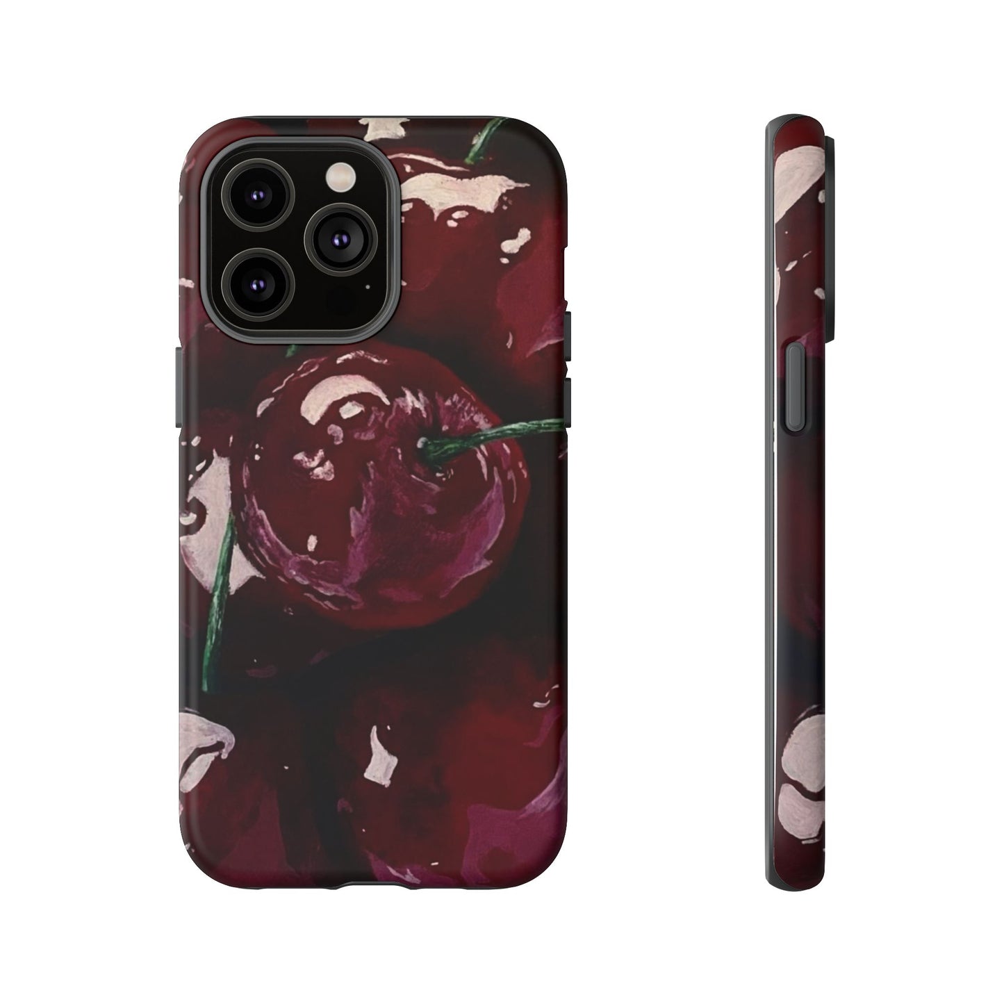 Cherry Painting iPhone Case