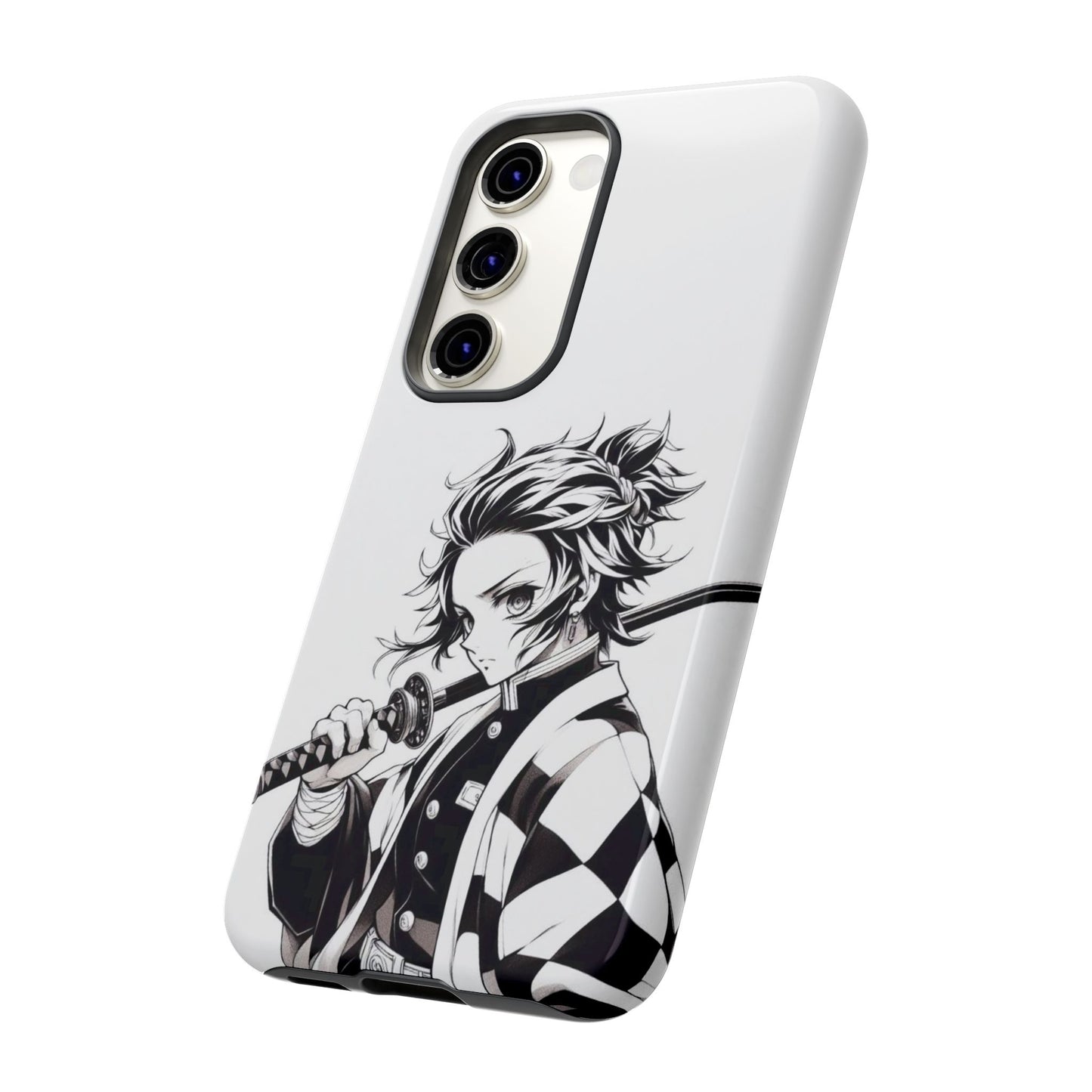 White Kamado Tanjiro Phone Case